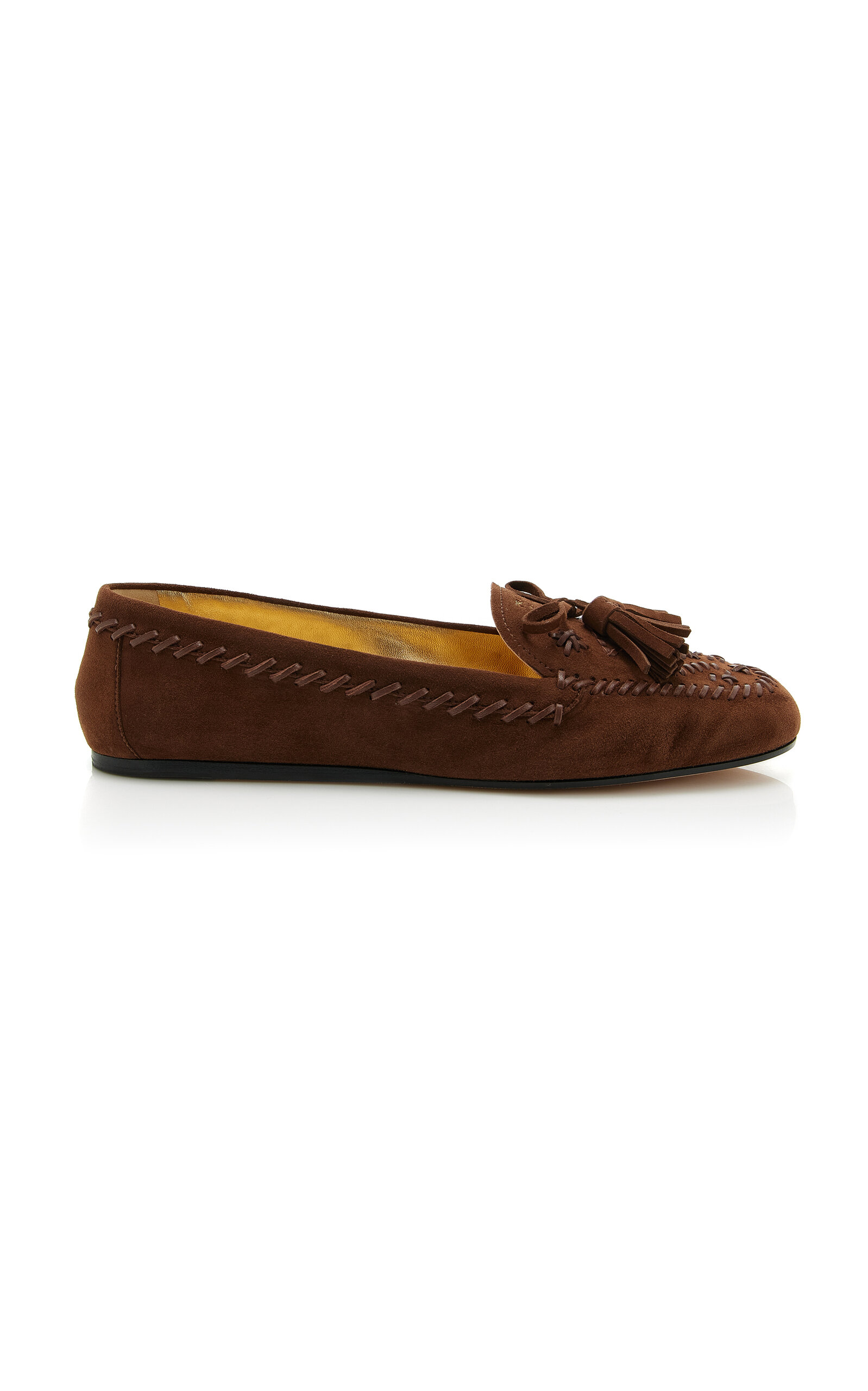 Prada Suede Moccasins - Moda Operandi
