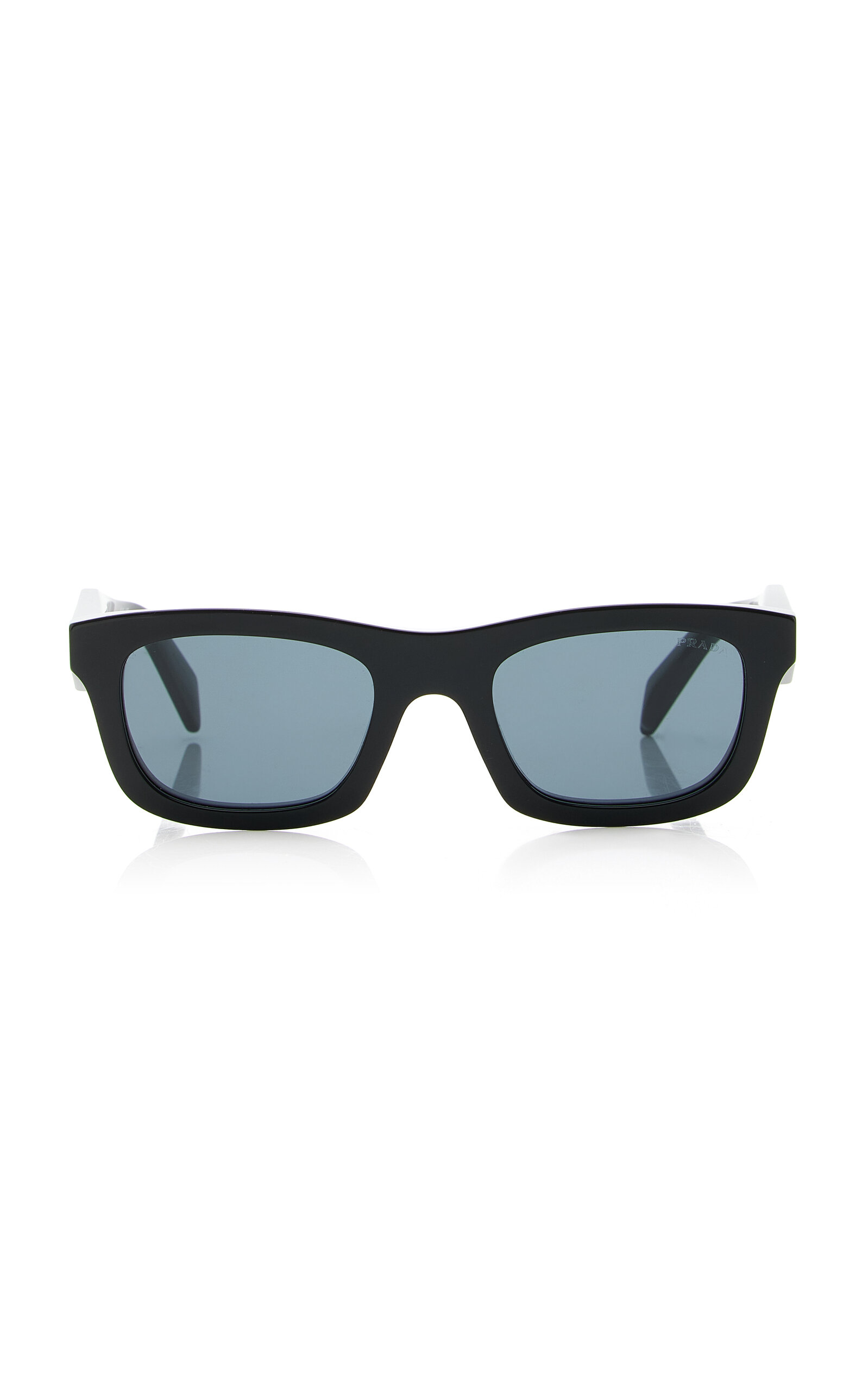 Prada Square-frame Acetate Sunglasses In Brown