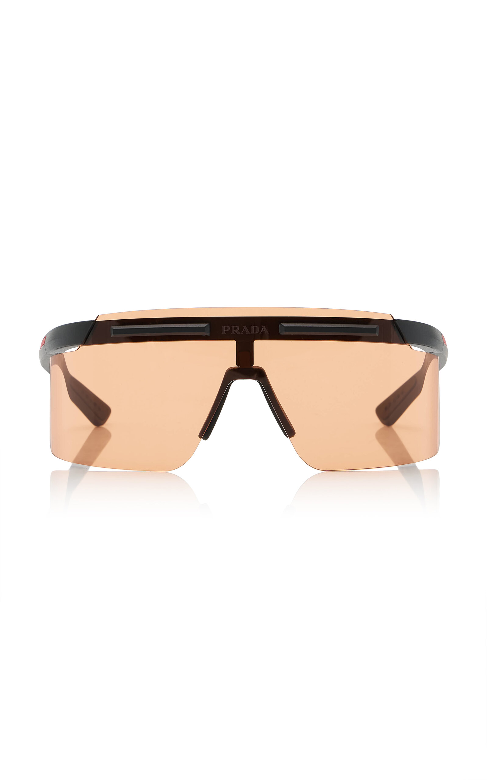 Prada Linea Rossa Mask-Frame Acetate Sunglasses