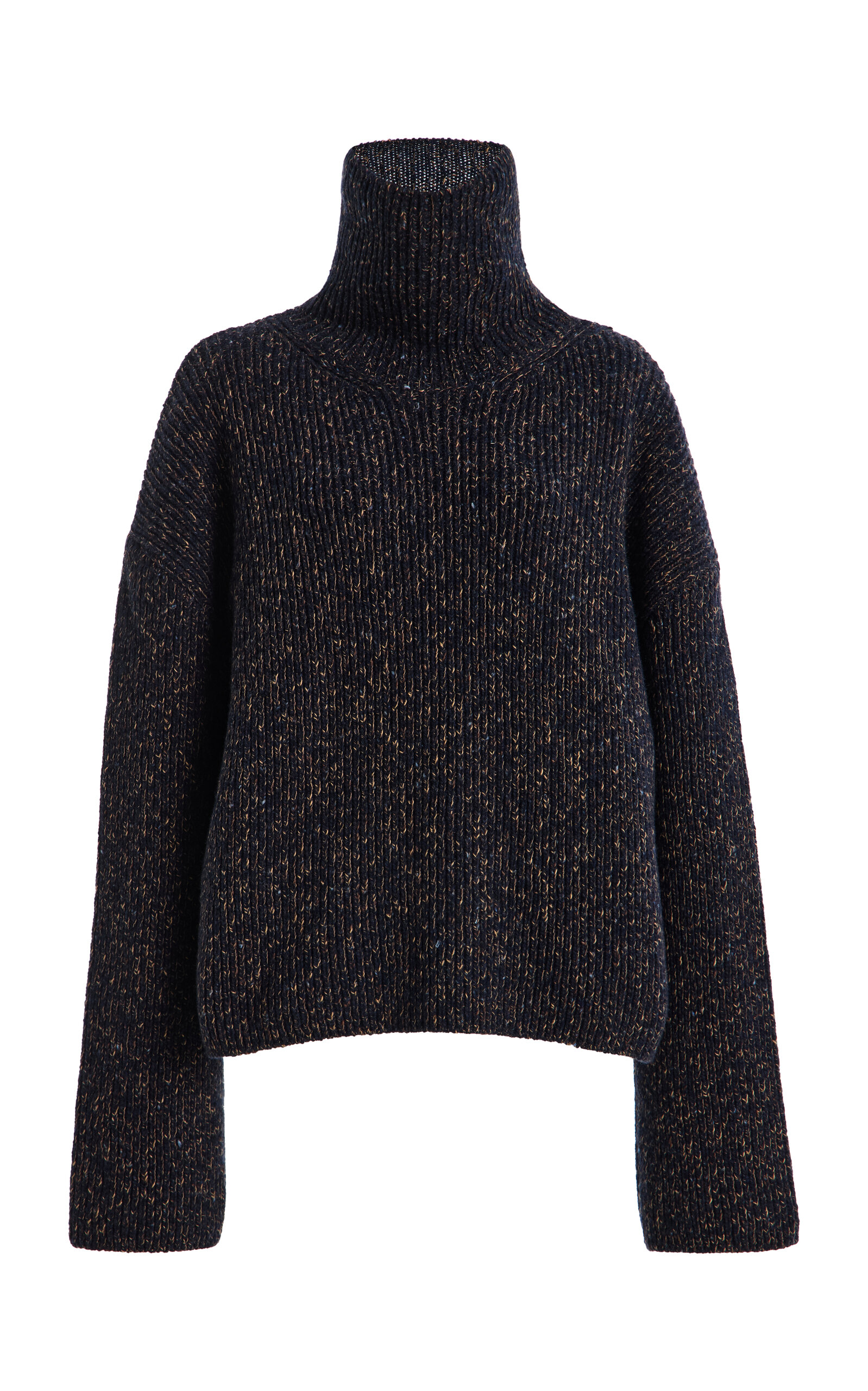Sanderlak Wool-Cotton Turtleneck Sweater