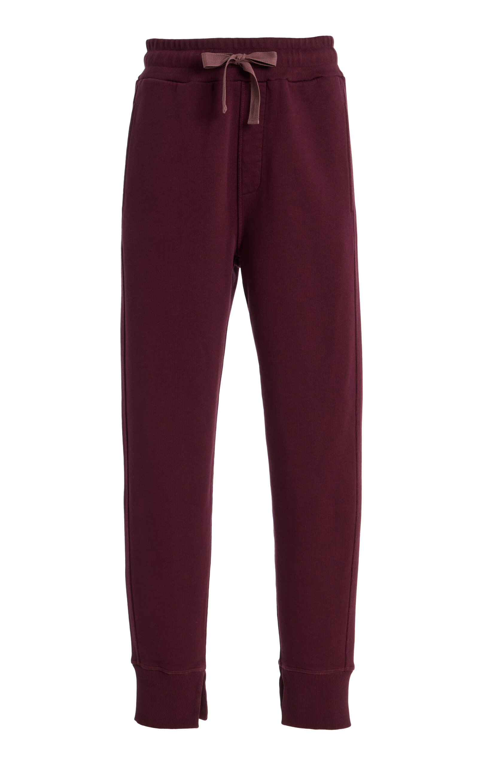 Sanderlak Cotton Jersey Sweatpants In Red