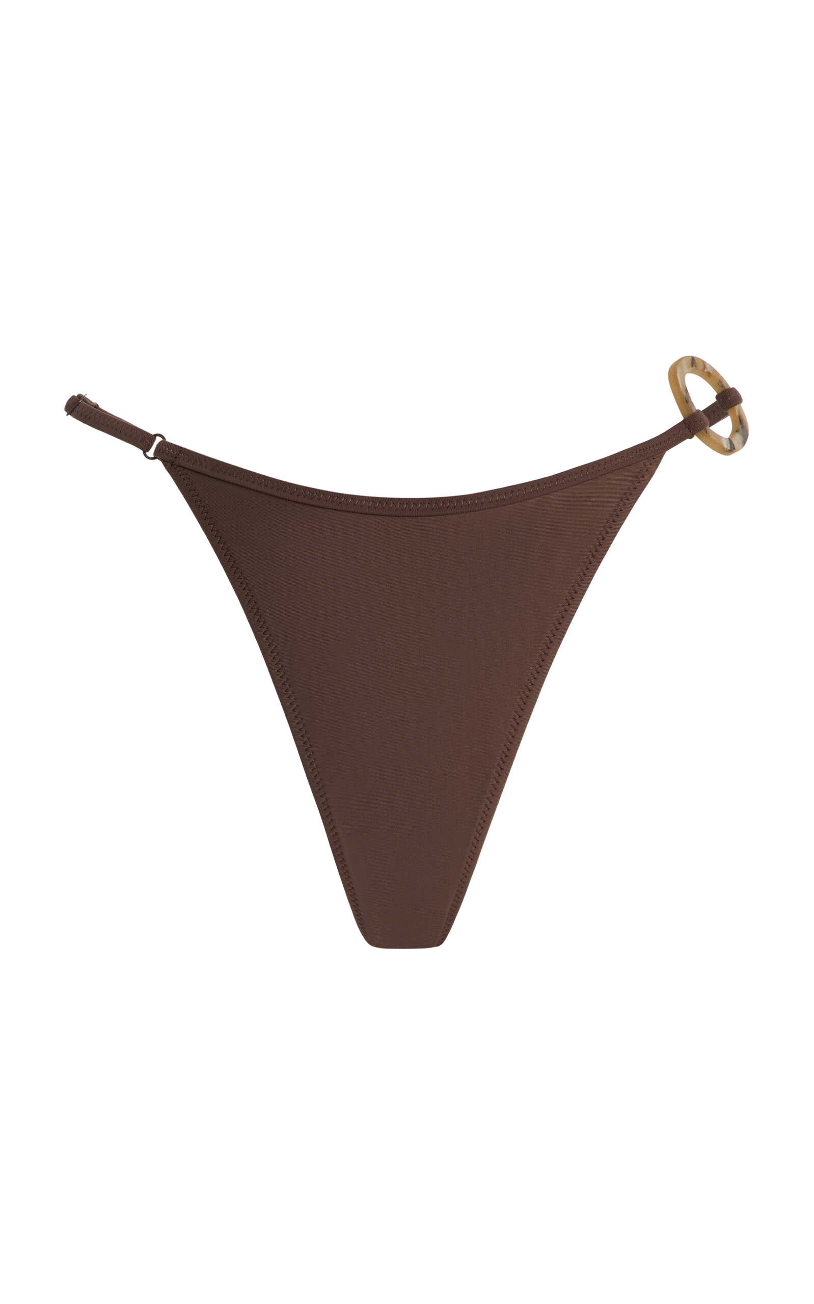 Tropic Of C Orb Low-rise Bikini Bottoms In Brown