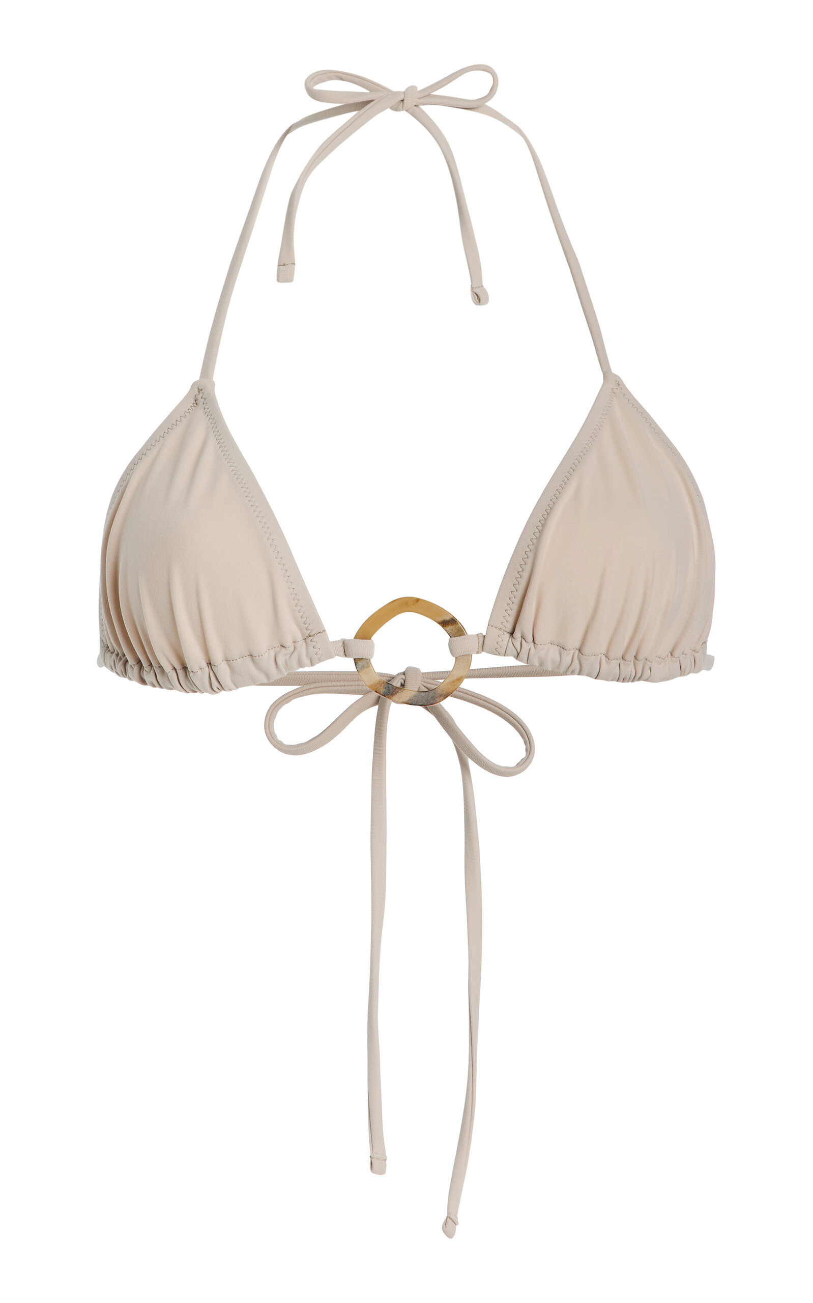 Tropic Of C Orb Praia Bikini Top In Gray