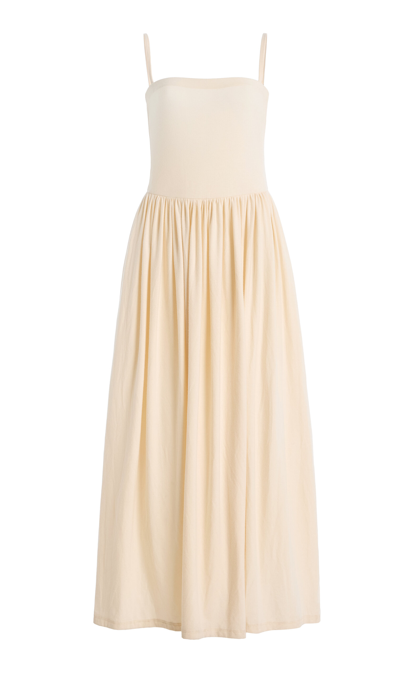 Anemos Gathered-Waist Maxi Tank Dress