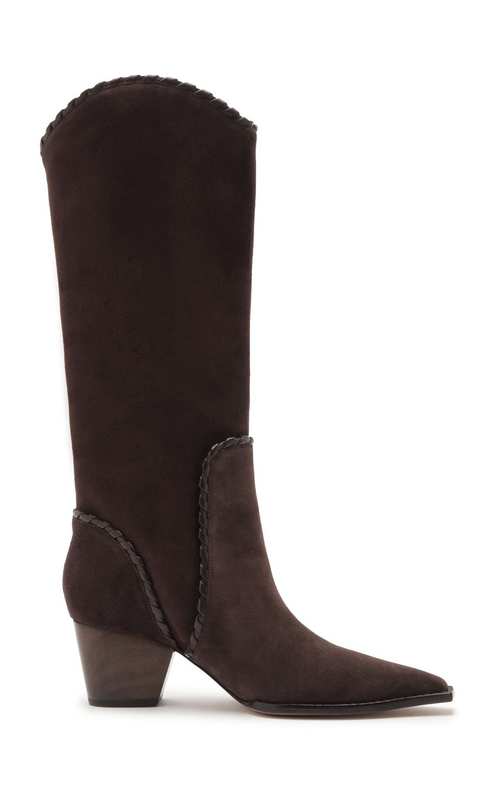 Alexandre Birman Victoria Suede Boots - Women's Shoes