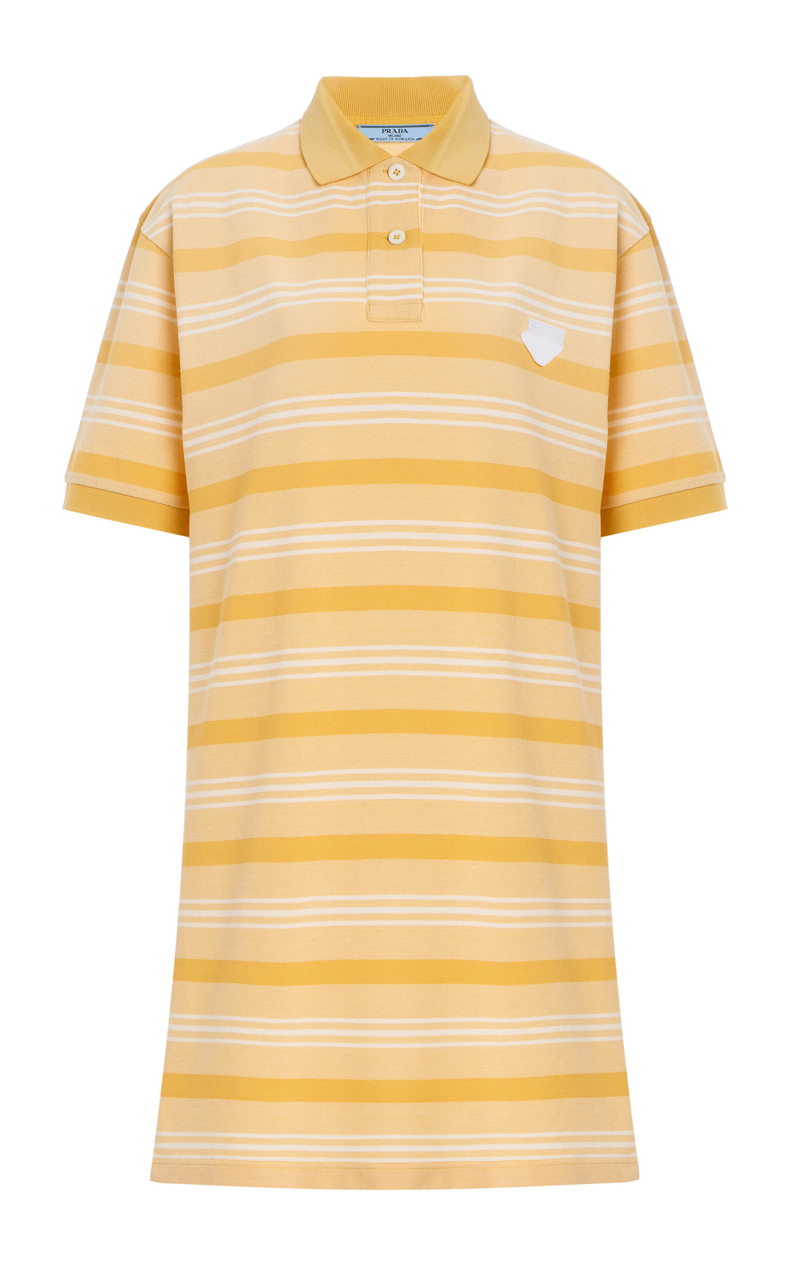 Prada Cotton Pique Mini Dress