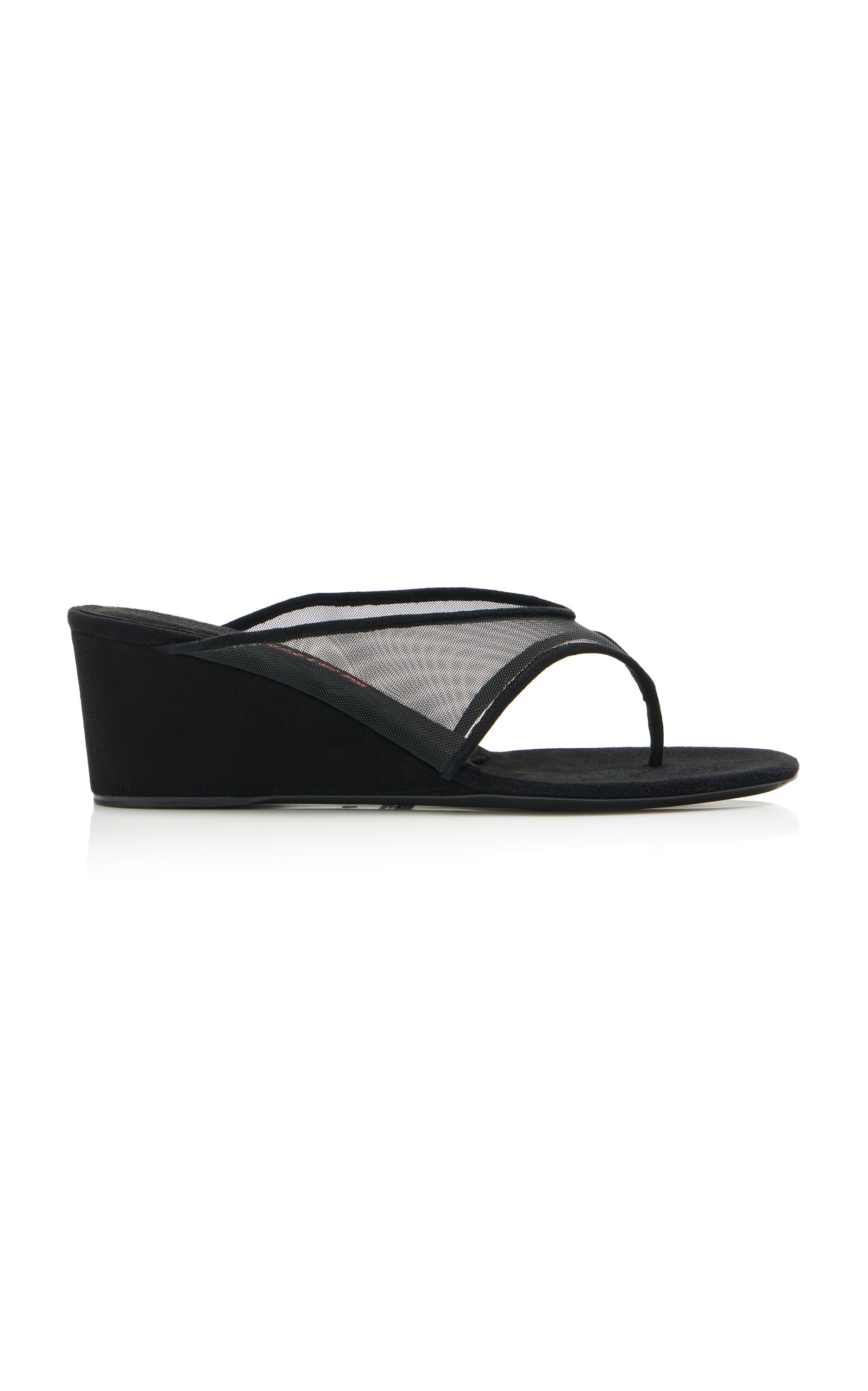 LUCASHEVA Audokia Mesh Wedge Sandals