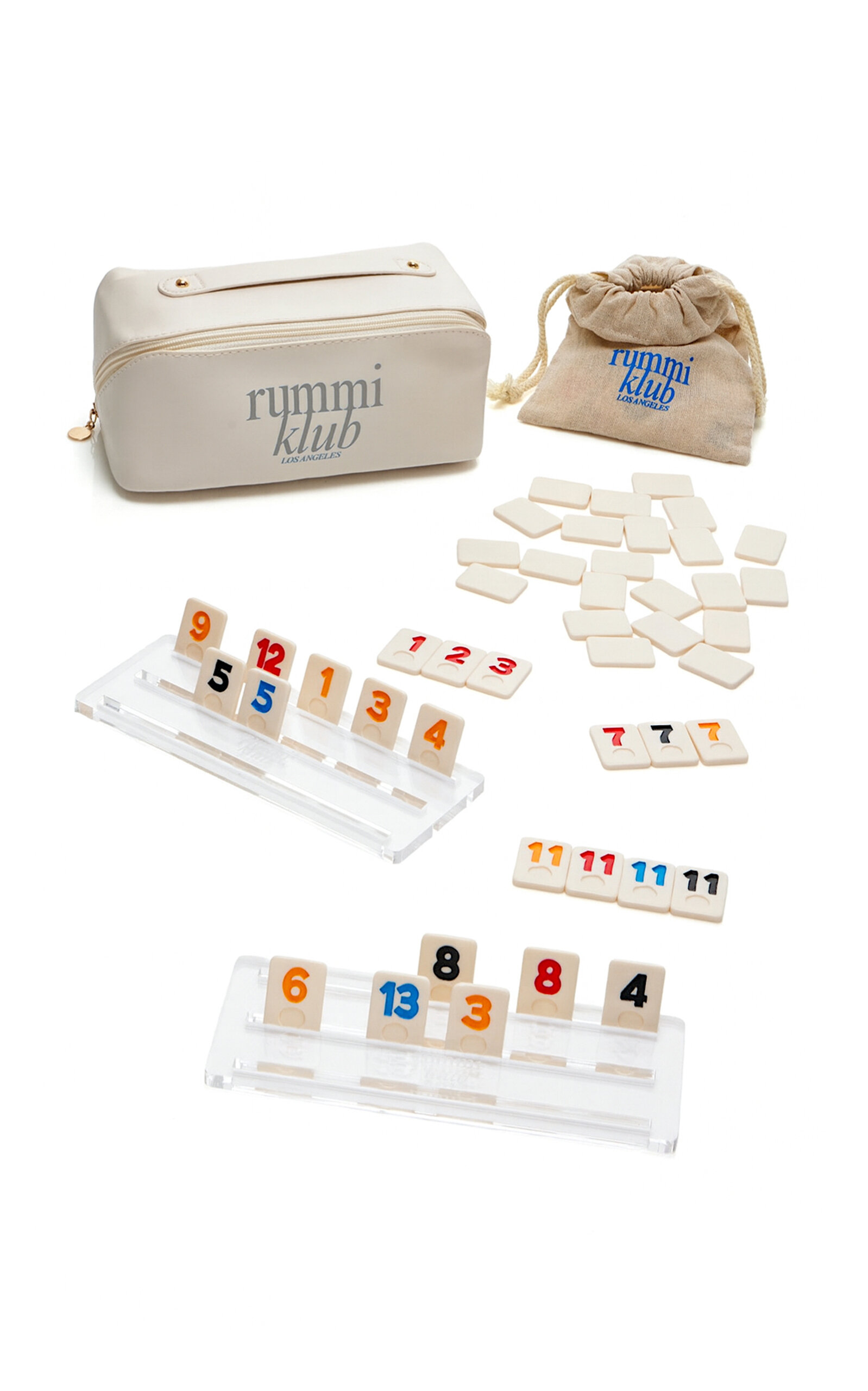 Rummiklub La Chrome Vanity Game Set In Multi