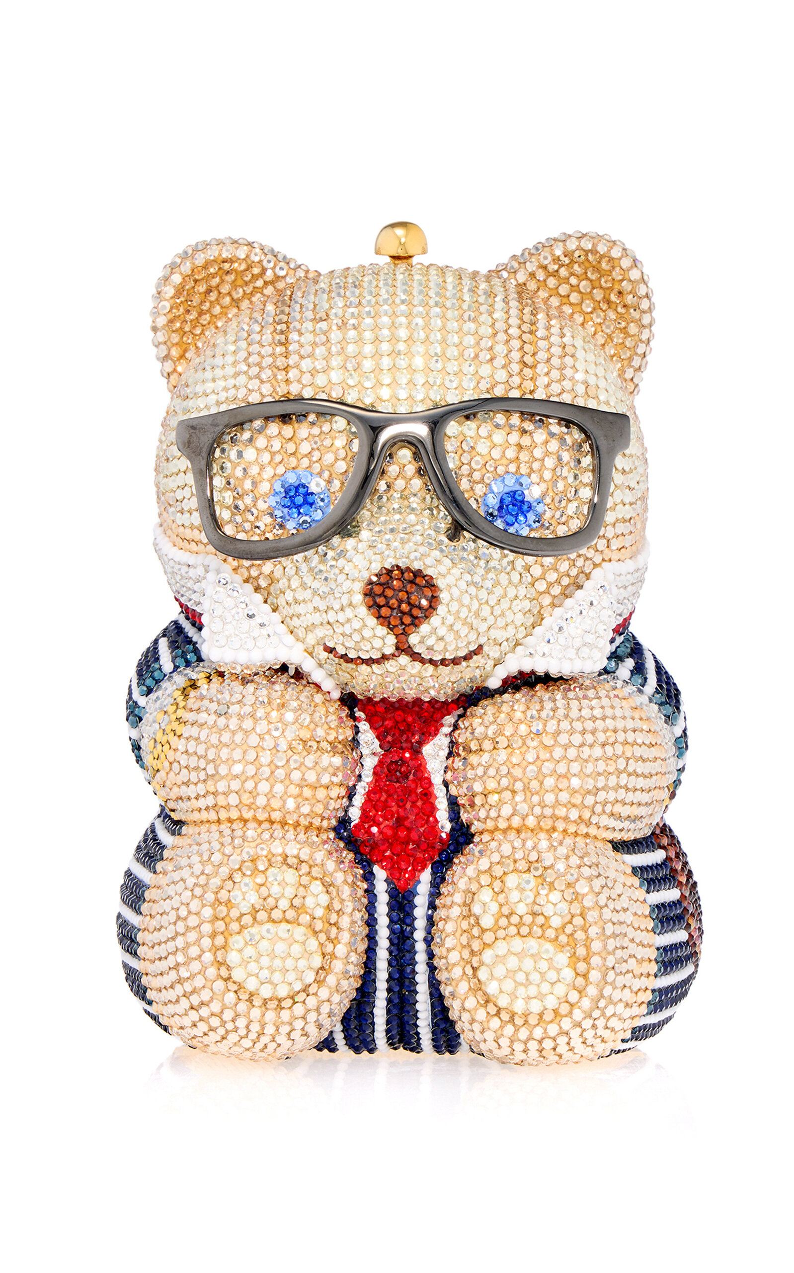 Judith Leiber Couture Mr. Smith Crystal Clutch - Multi - OS