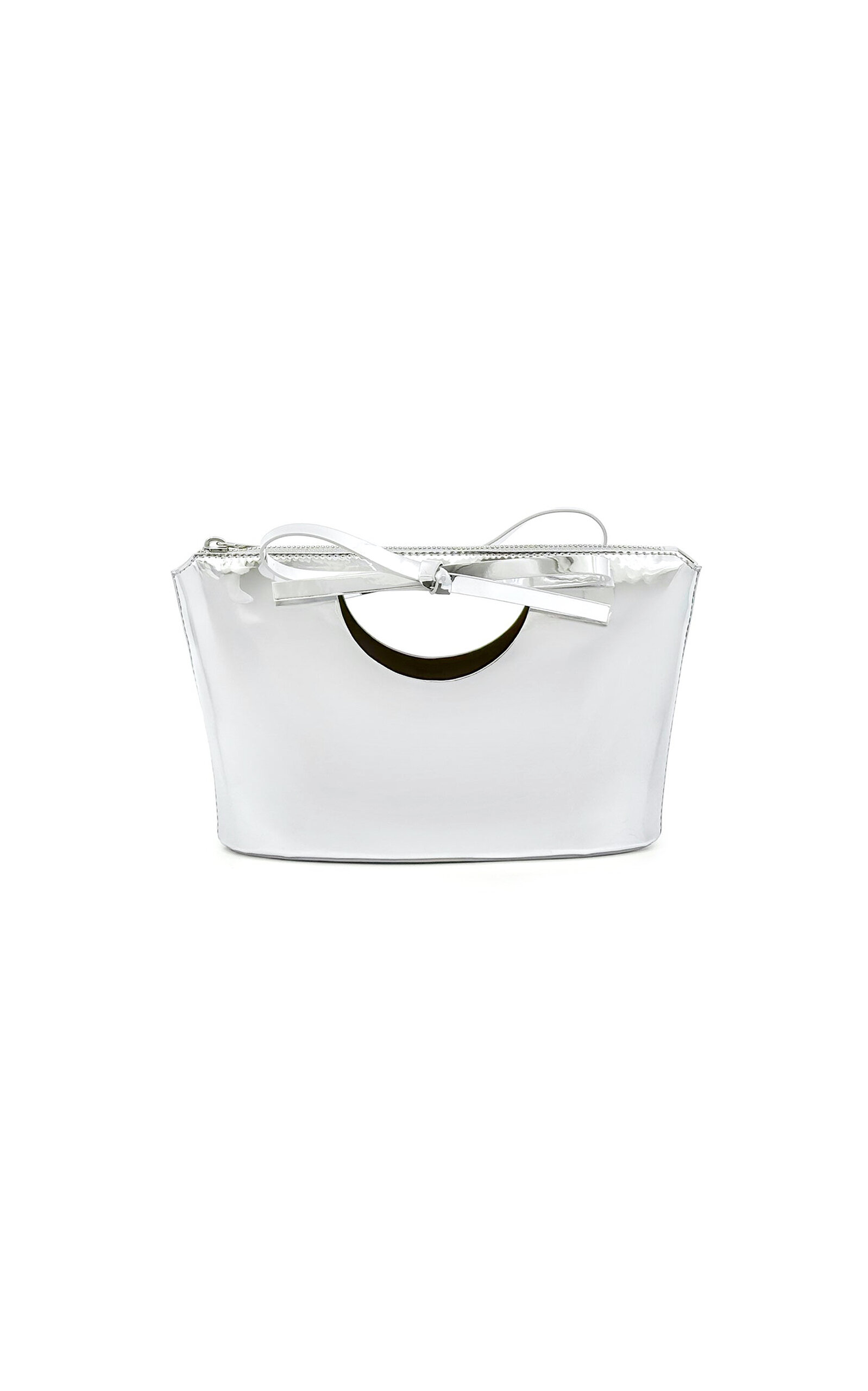 Studio Amelia Sofia Leather Bag - Silver - OS - Women's Clothing