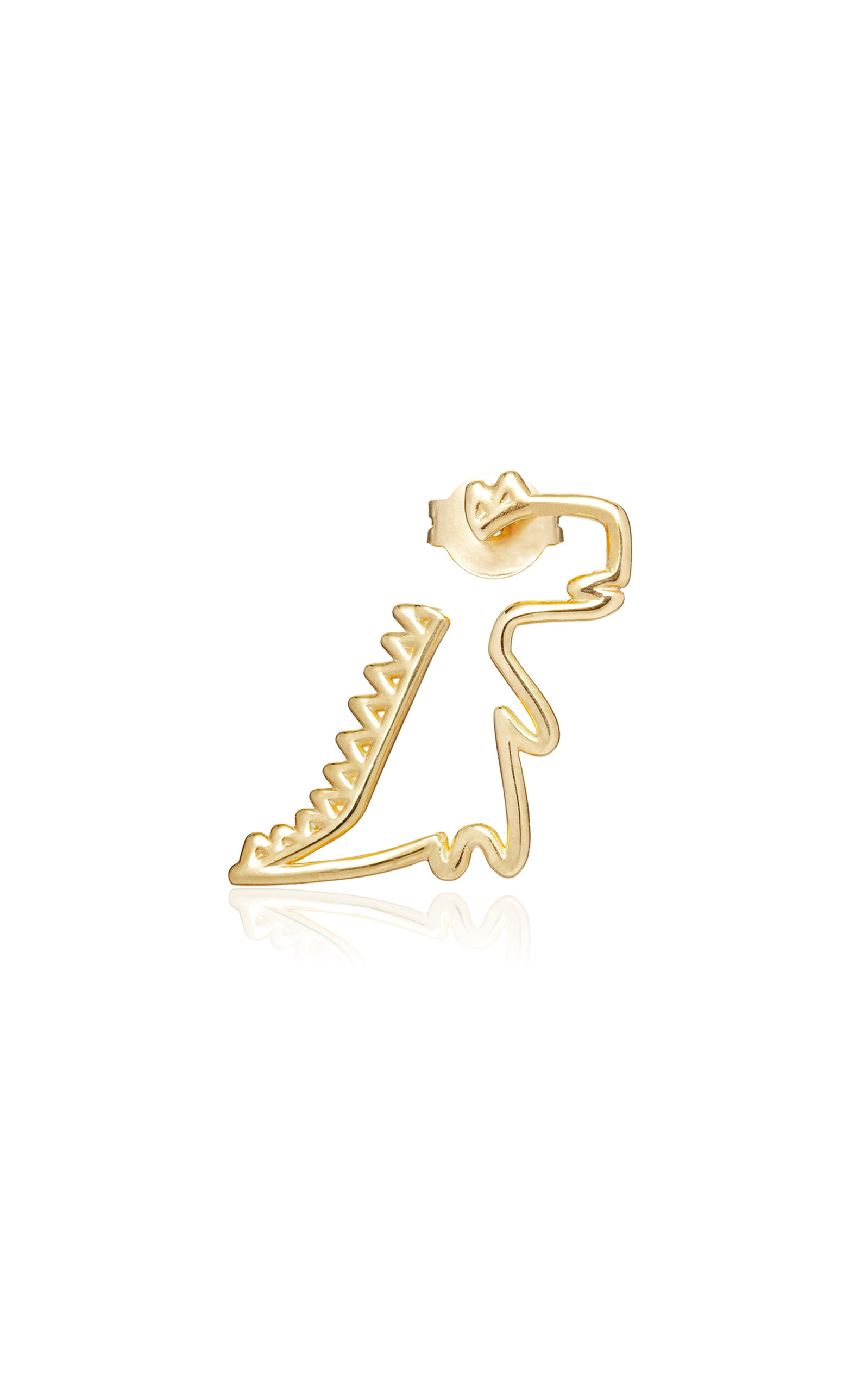 Aliita Dino Puro 9k Yellow Gold Earring