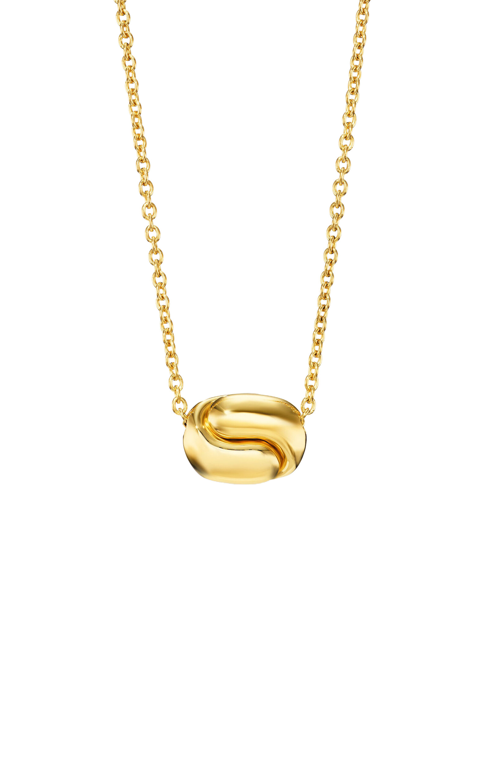 Pamela Zamore Holos 18k Yellow Gold Necklace In Gold