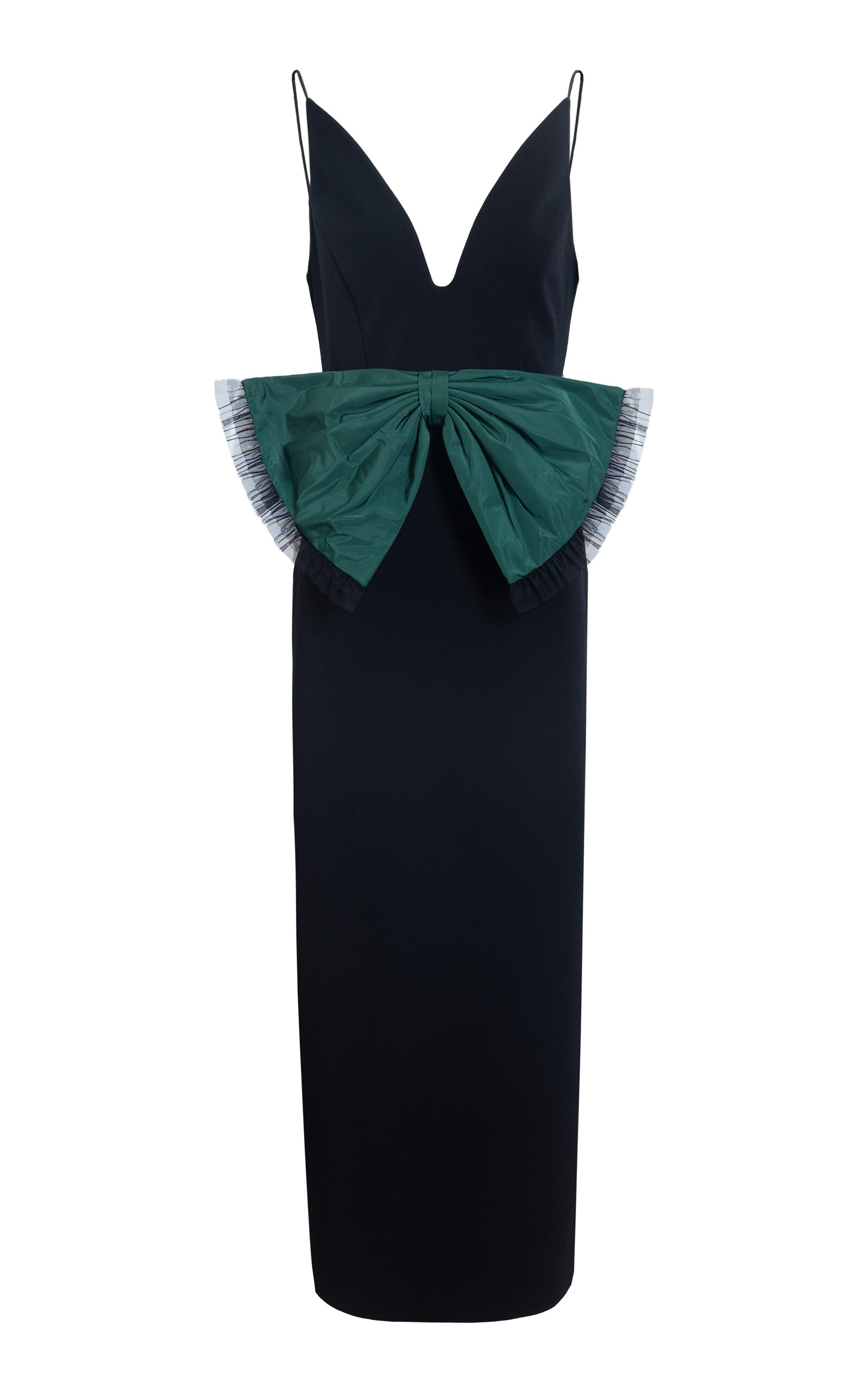 Delphine Rose Midi Dress In Blue