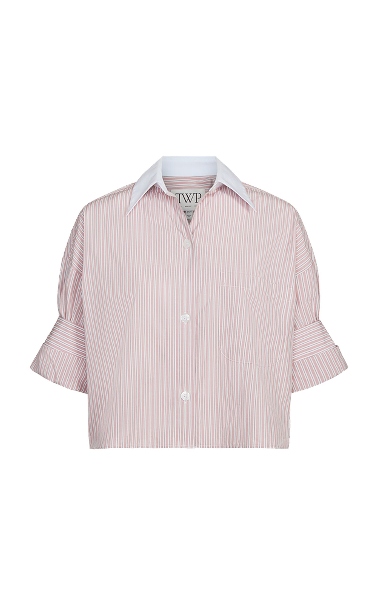TWP Next Ex Cotton Shirt - Stripe - XS/S