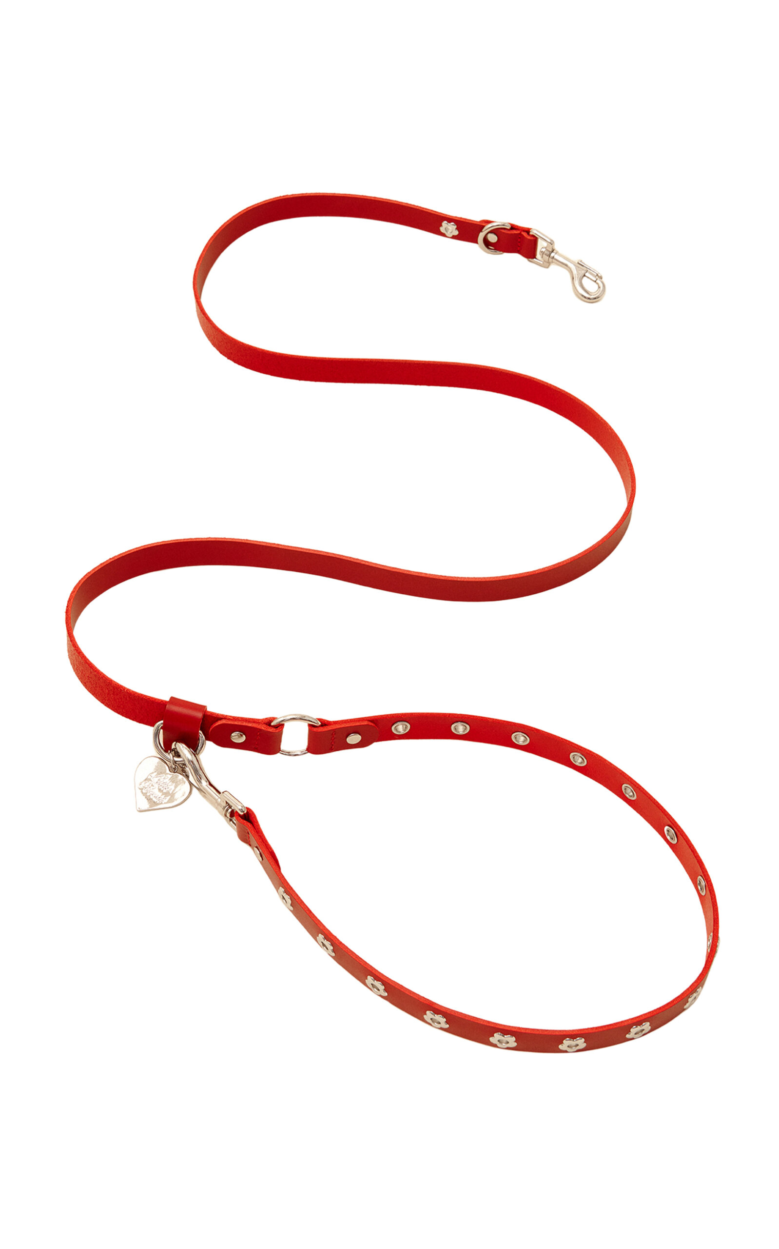 Little Beast Flower Power Leash In Red
