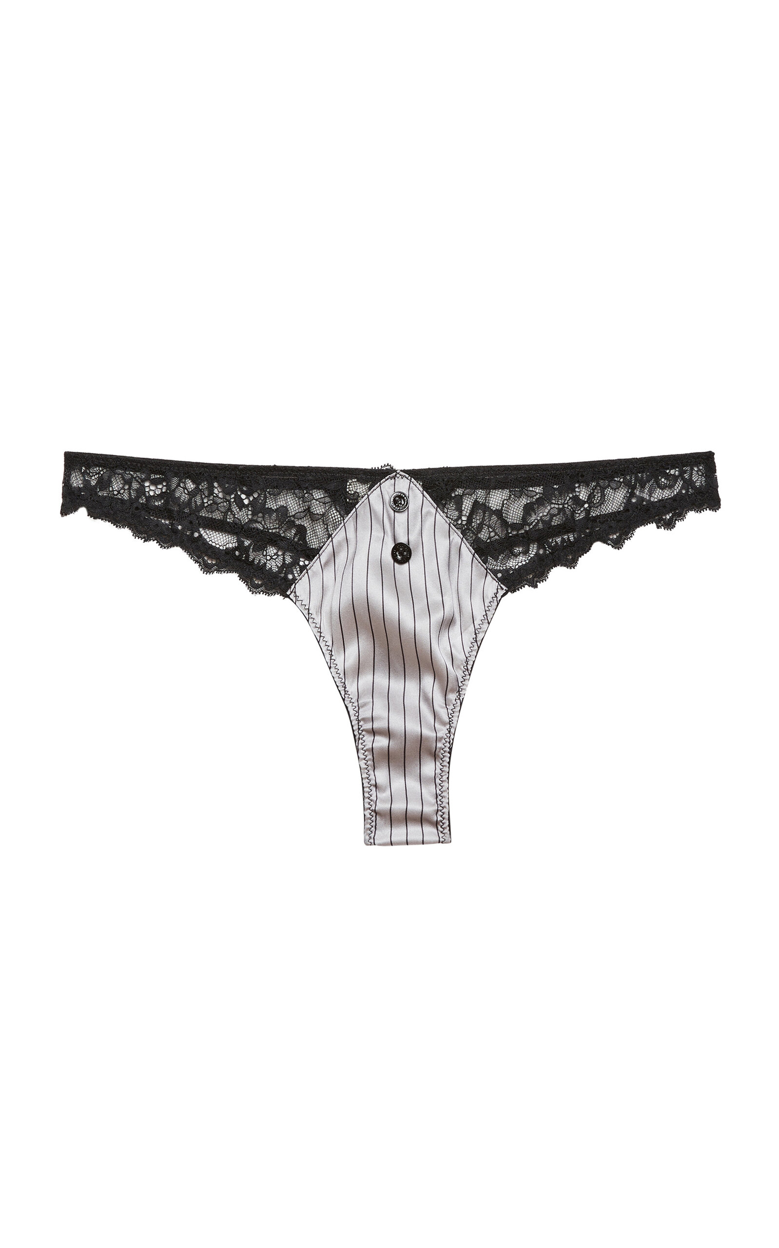 Fleur du Mal Executive Stretch-Silk Thong