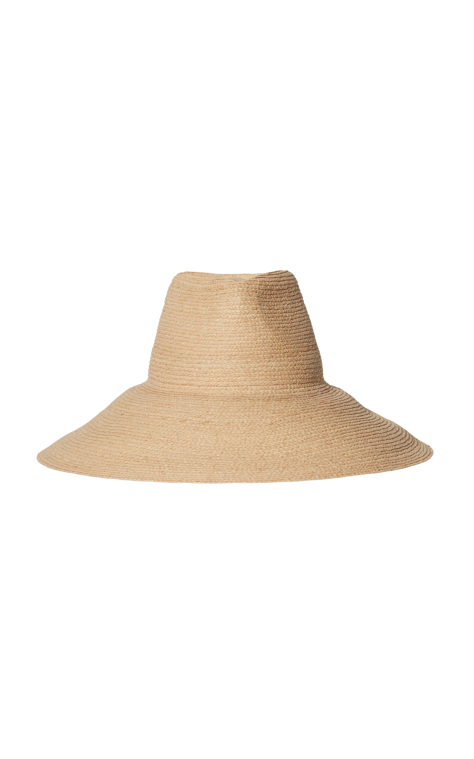 Janessa Leone Tinsley Wide-brim Raffia Hat In Neutral