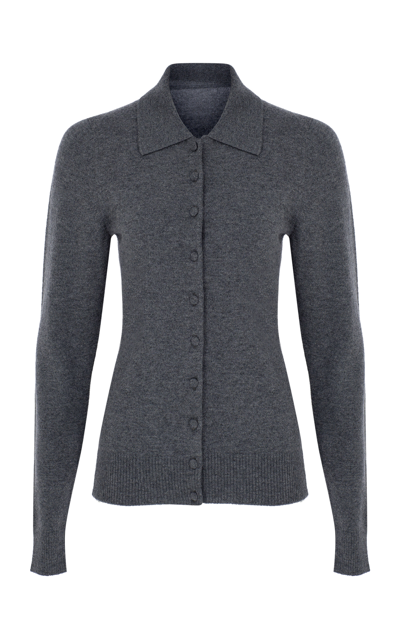 Zeynep Arcay Vintage Cashmere Cardigan In Gray