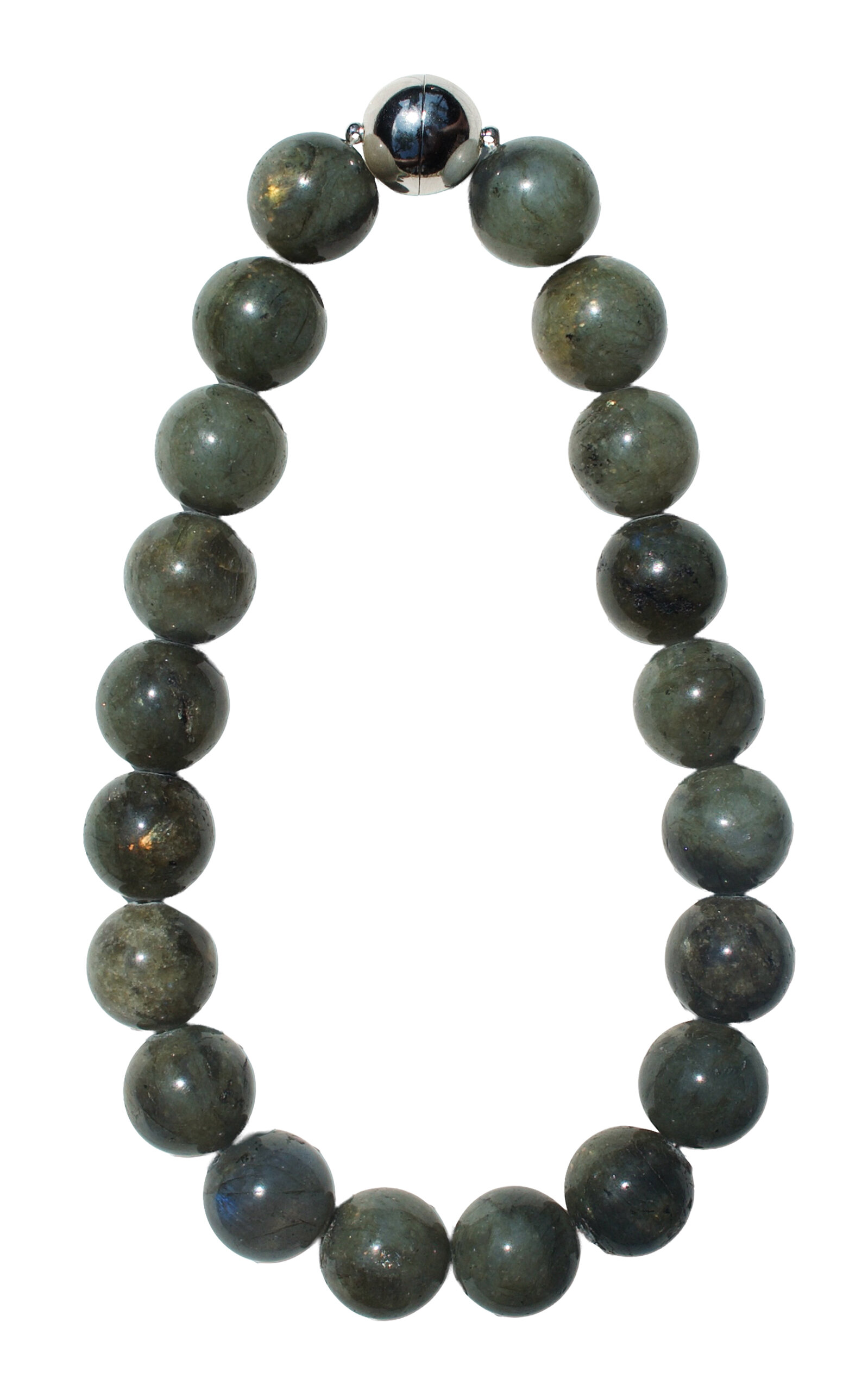 Vertigo Labradorite Choker - Grey - OS - Only At Moda Operandi