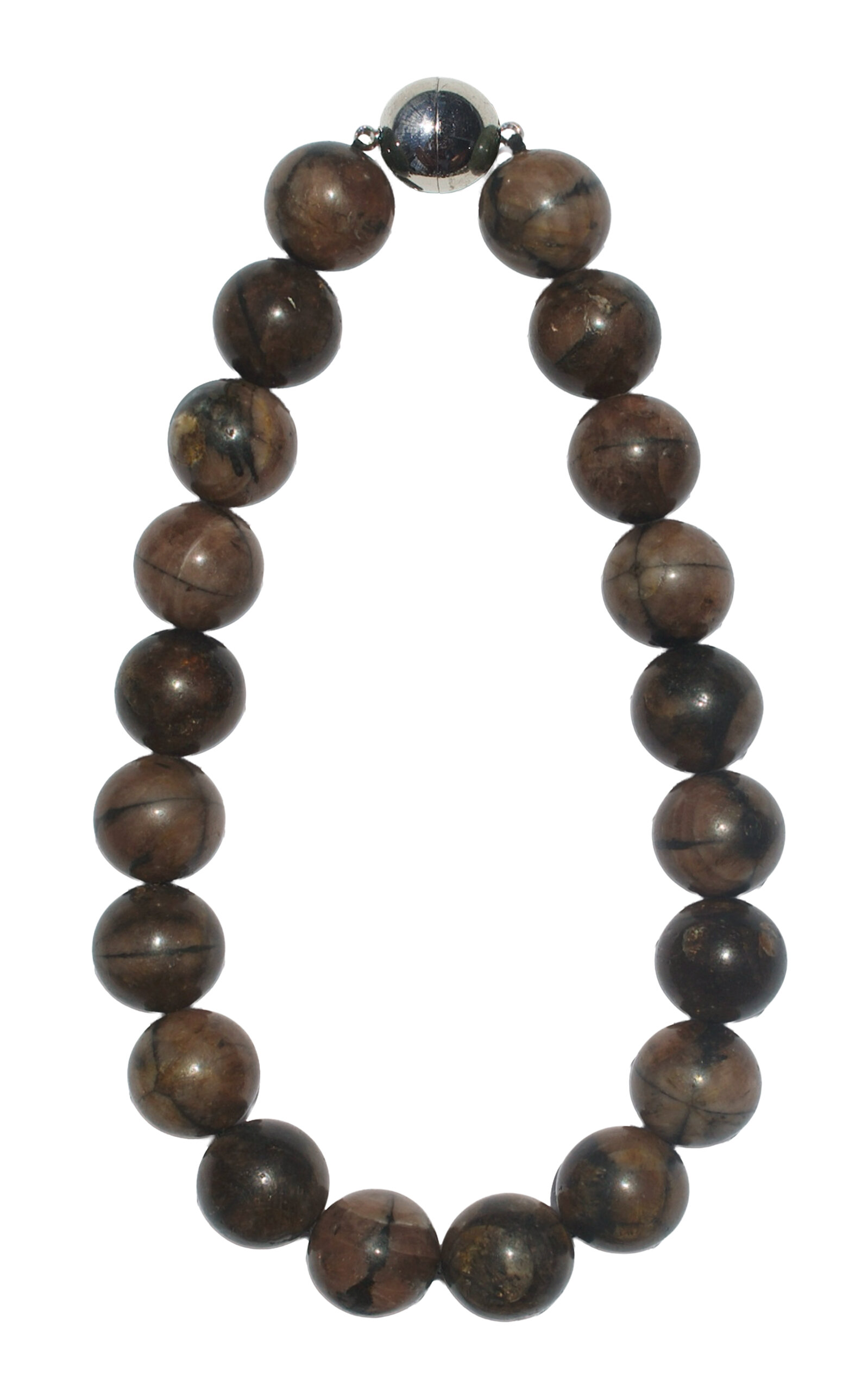 Vertigo Crucifer Choker In Brown