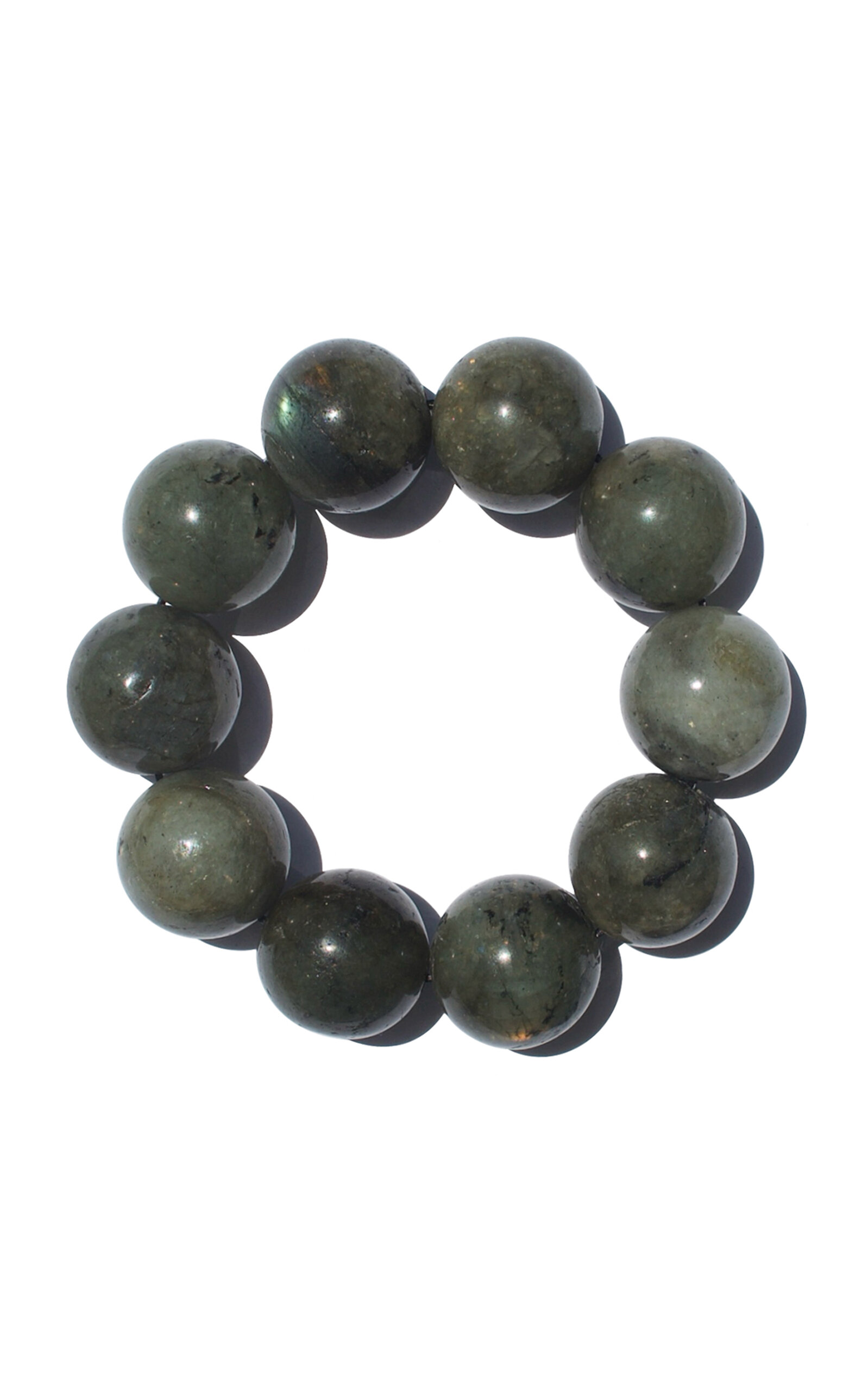 Vertigo Labradorite Bracelet - Grey - OS - Only At Moda Operandi