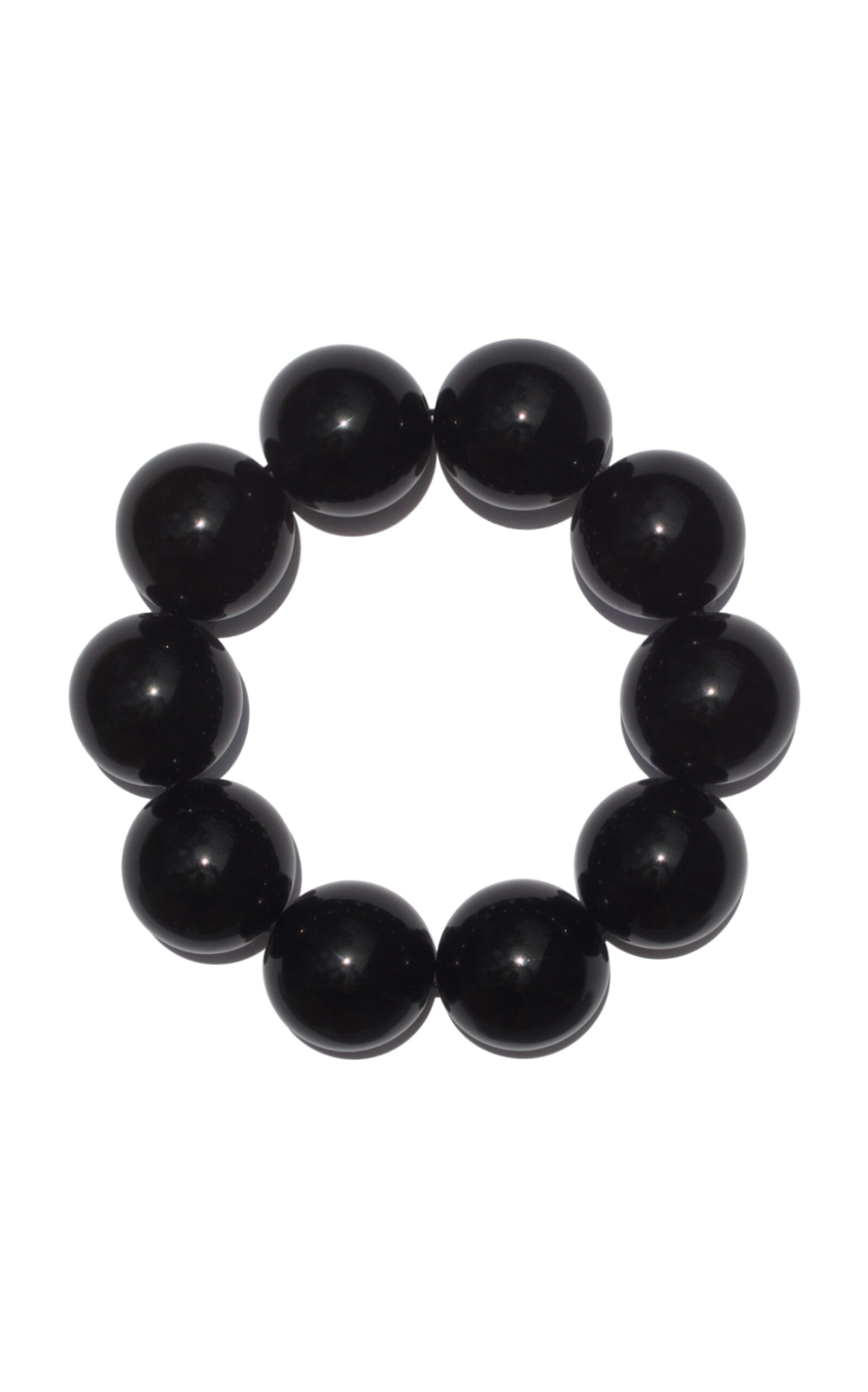Vertigo Onyx Bracelet In Black