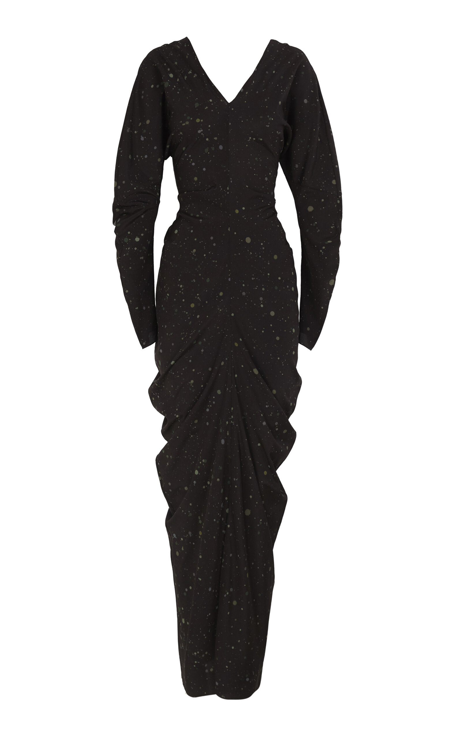 Cortana Kaz Silk-Blend Maxi Dress - Print