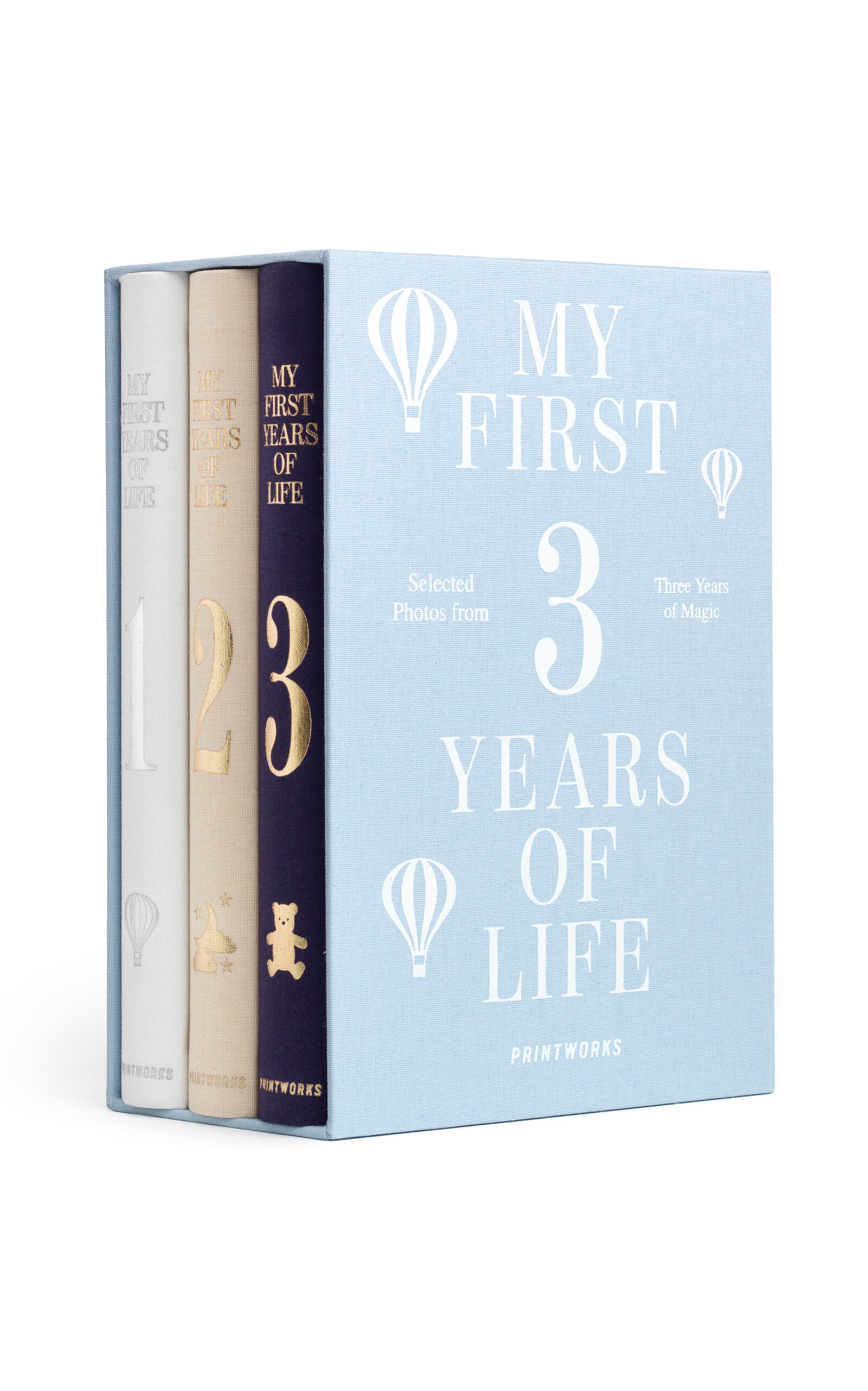 Printworks Pack My First 3 Years Baby Photo Book - Light Blue