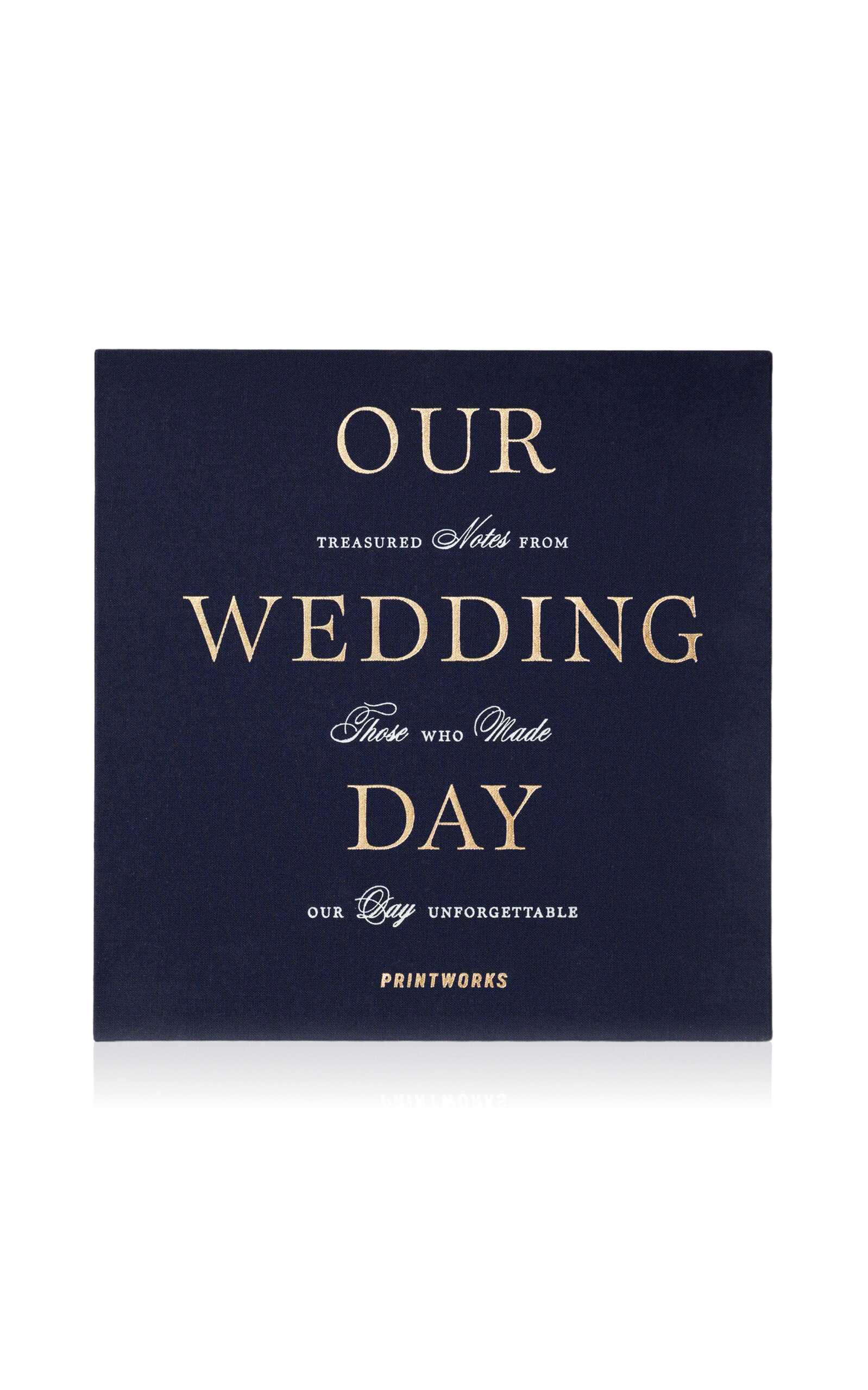 Printworks Wedding Guest Book - Blue - Women's Clothing