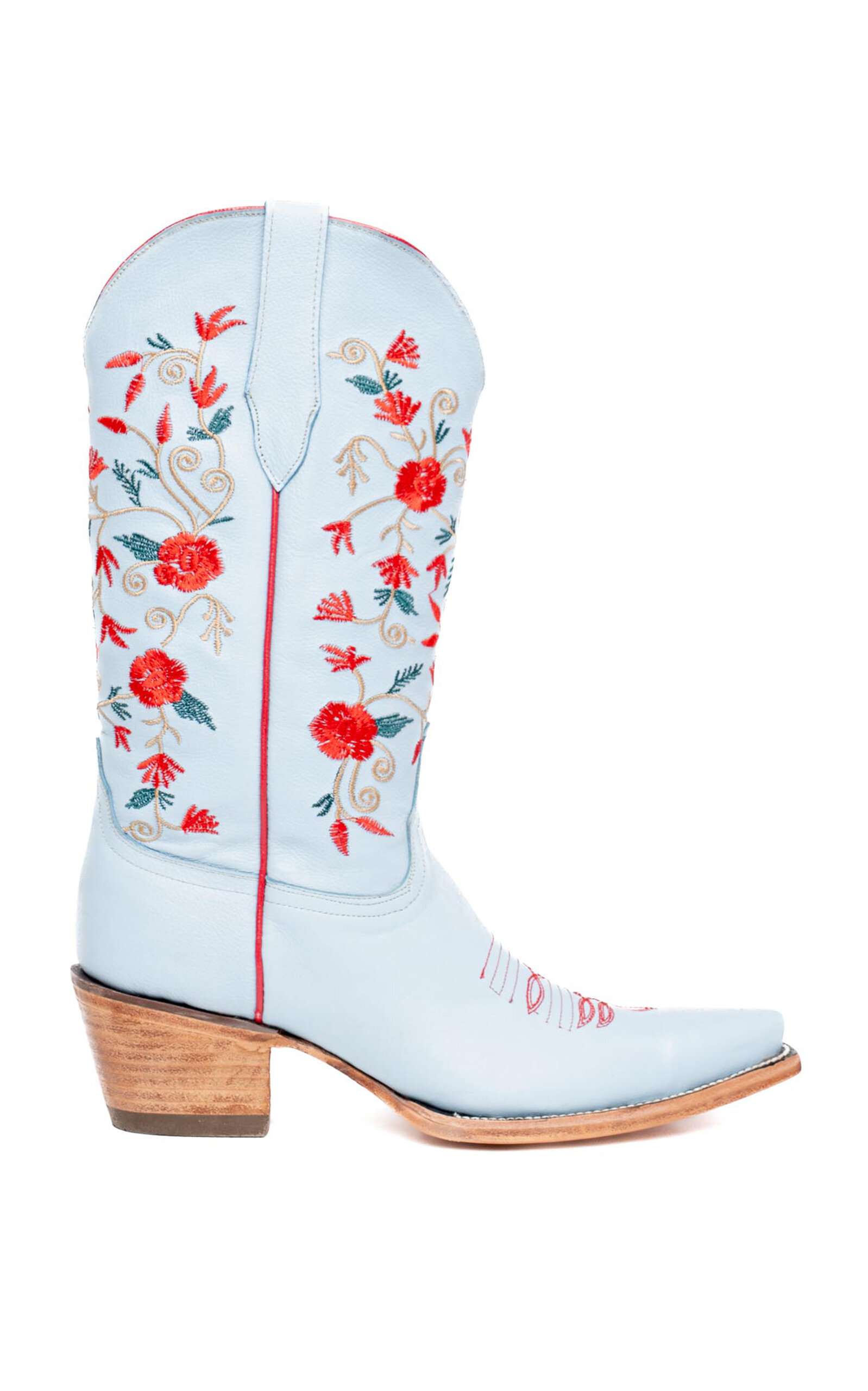 Grand Central Kasey Midi Boot In Blue