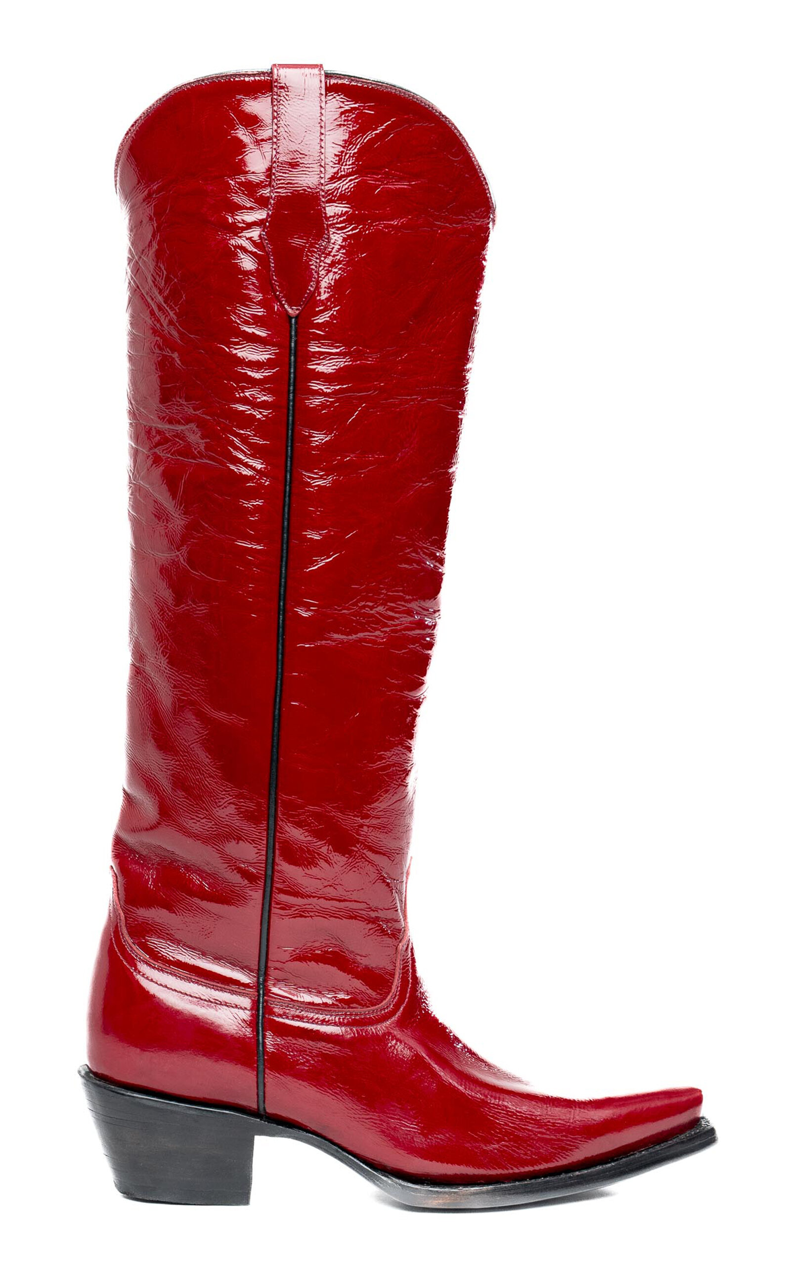 Grand Central Sky High Boot - Red - US 8.5