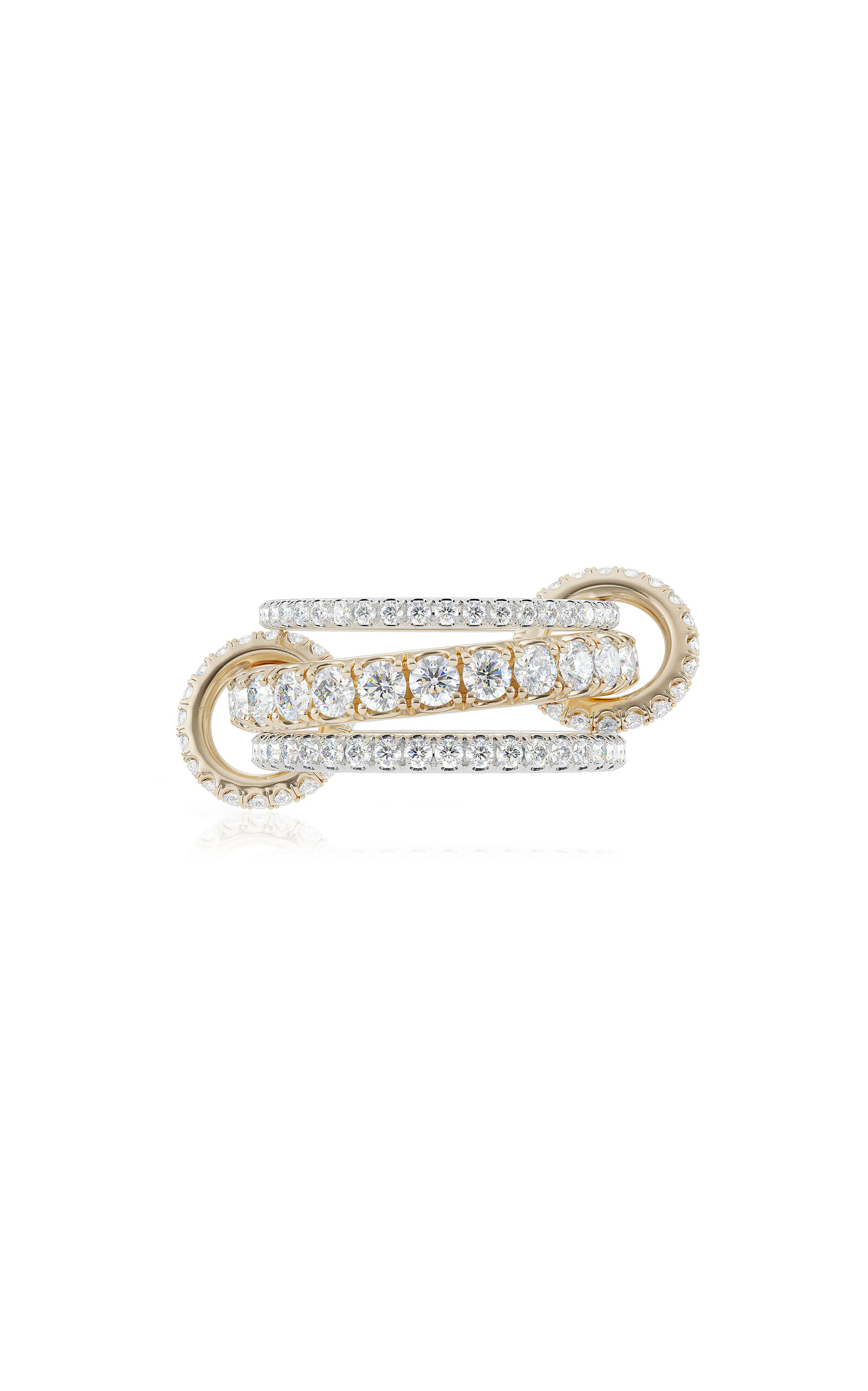 Spinelli Kilcollin Junia 18k White Gold Diamond Ring In Gold