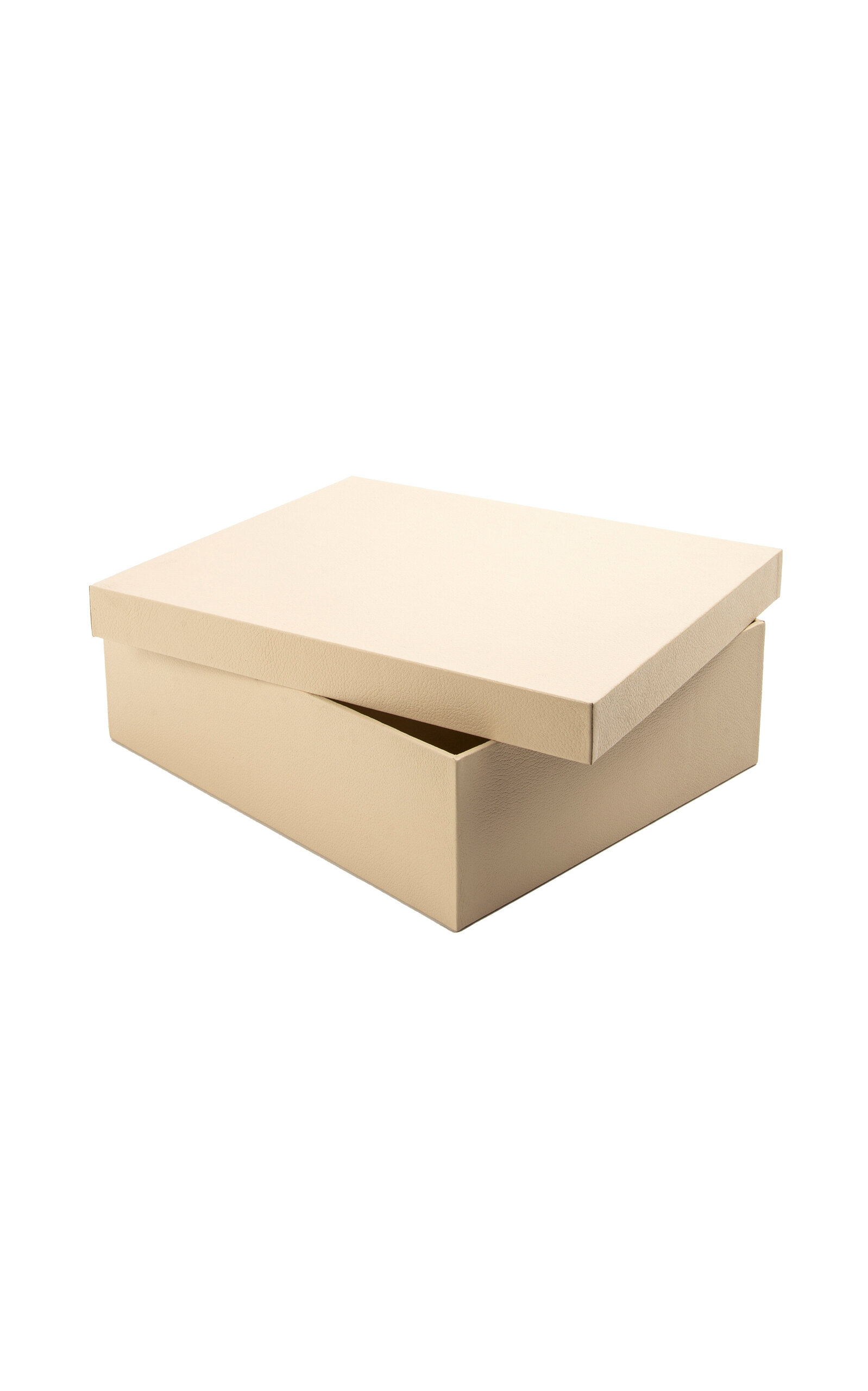 Mhstudios Personalized Angra Box In Ipanema Beige Leather In Brown