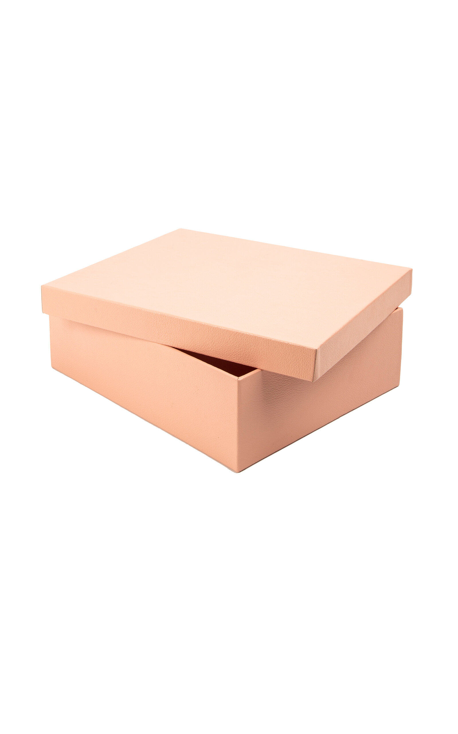 Mhstudios Personalized Angra Box In Seine Peach Leather In Blue
