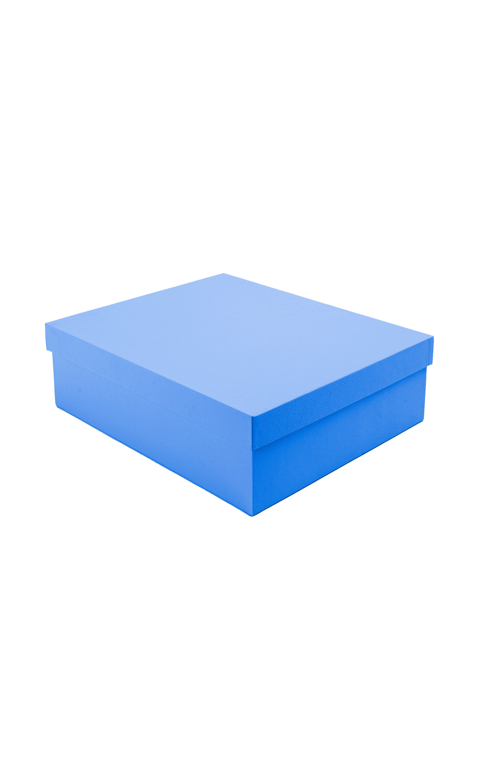 Mhstudios Personalized Angra Box In Paraty Blue Leather In Blue