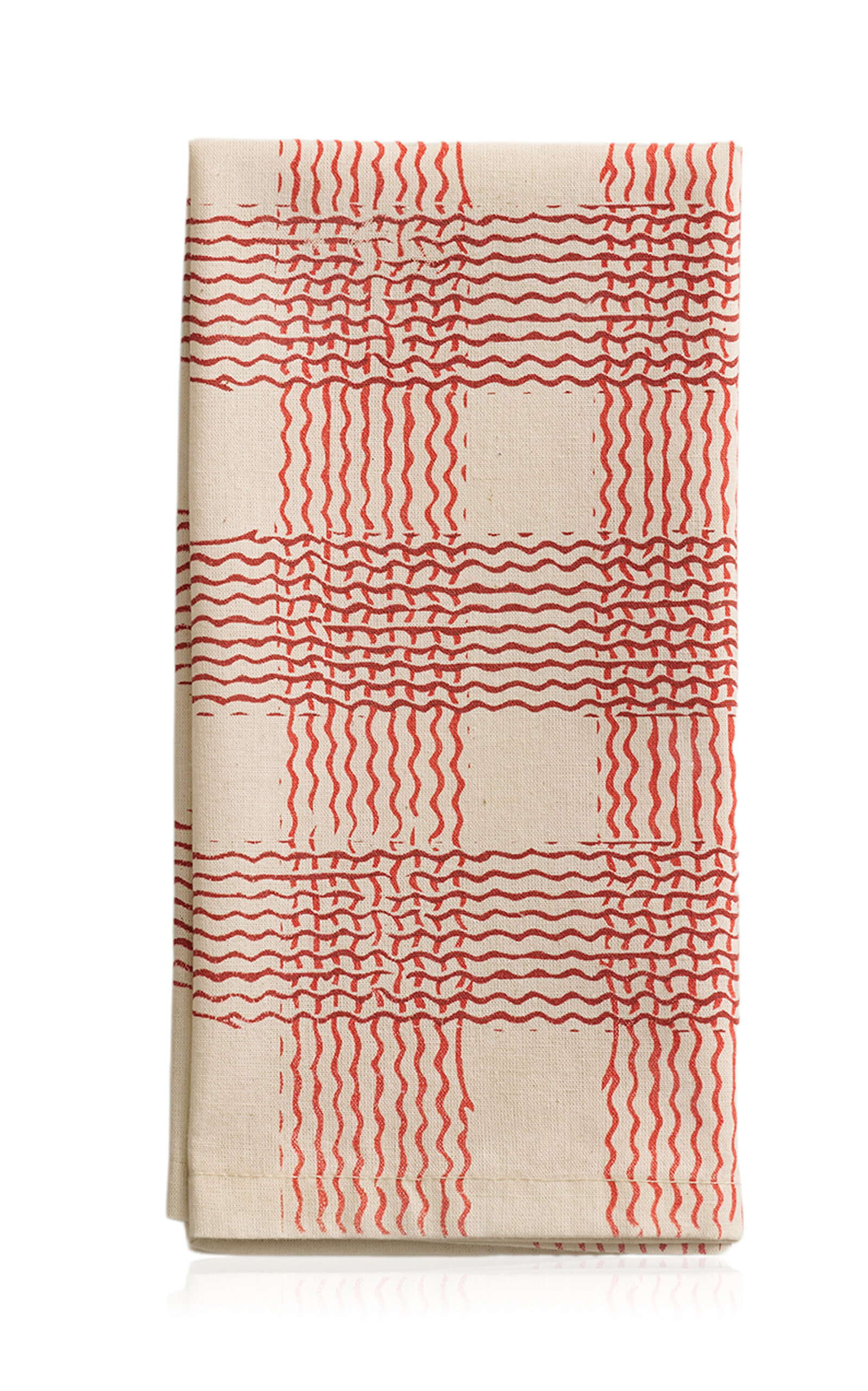 ANŪT Cairo Curly; Set Of 2 - Red