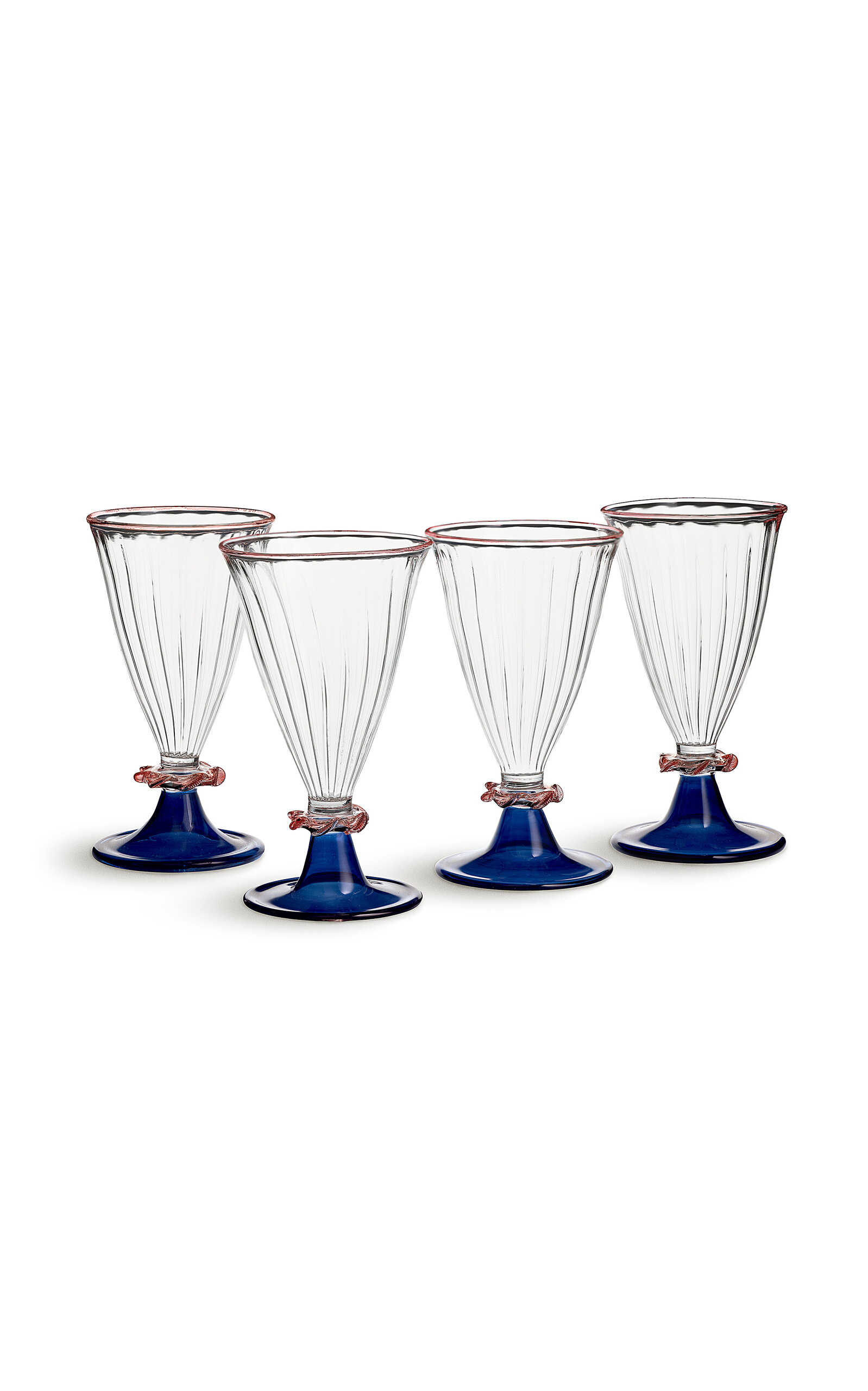 Anūt Cairo Palace Walk; Set Of 4 In Blue
