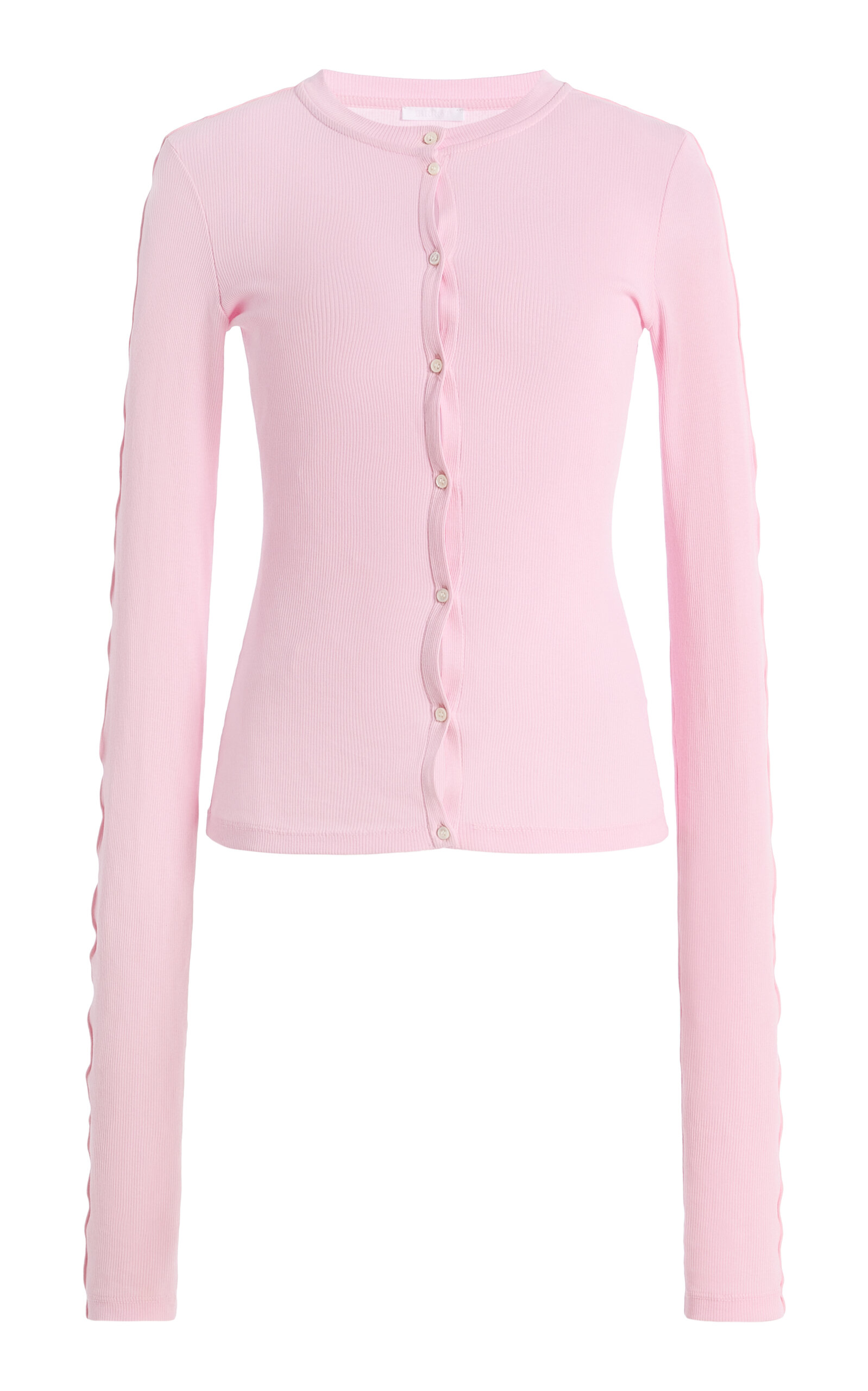 BIRROT Line Cotton Cardigan - Men's Clothing