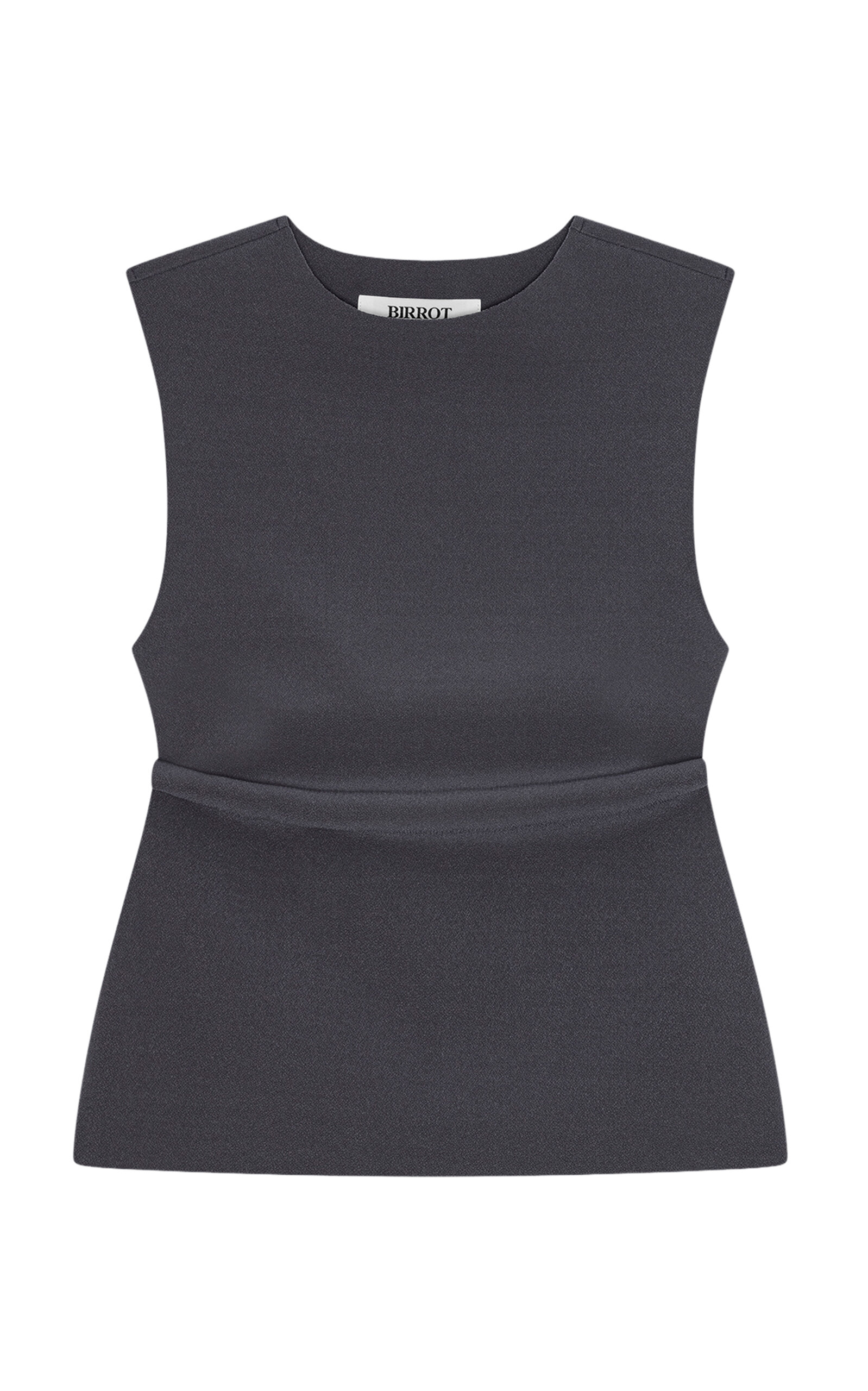 BIRROT Lay2 Drape Top - Navy