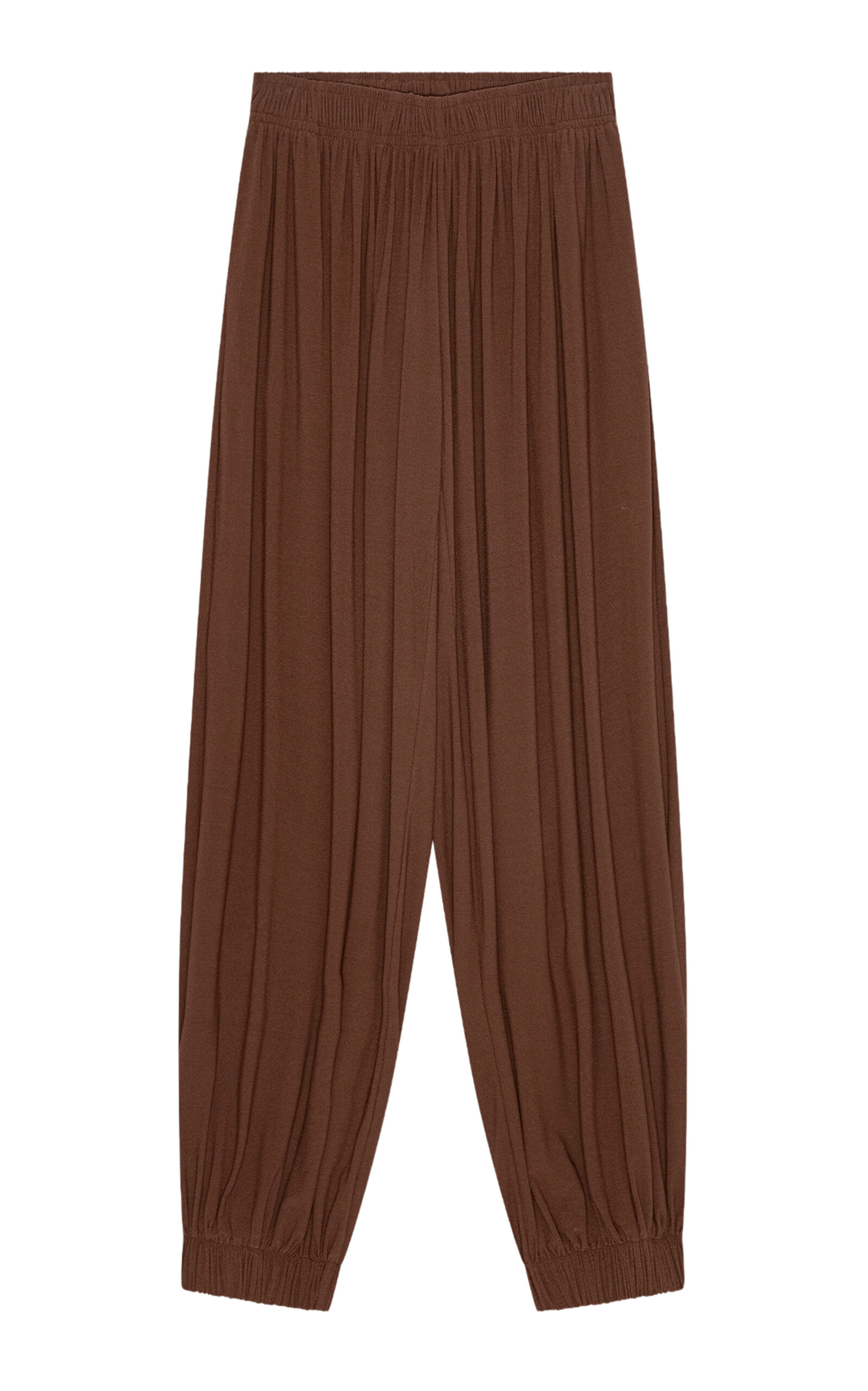 BIRROT Lay1 Gathered Wide-Leg Pants - Women's Clothing