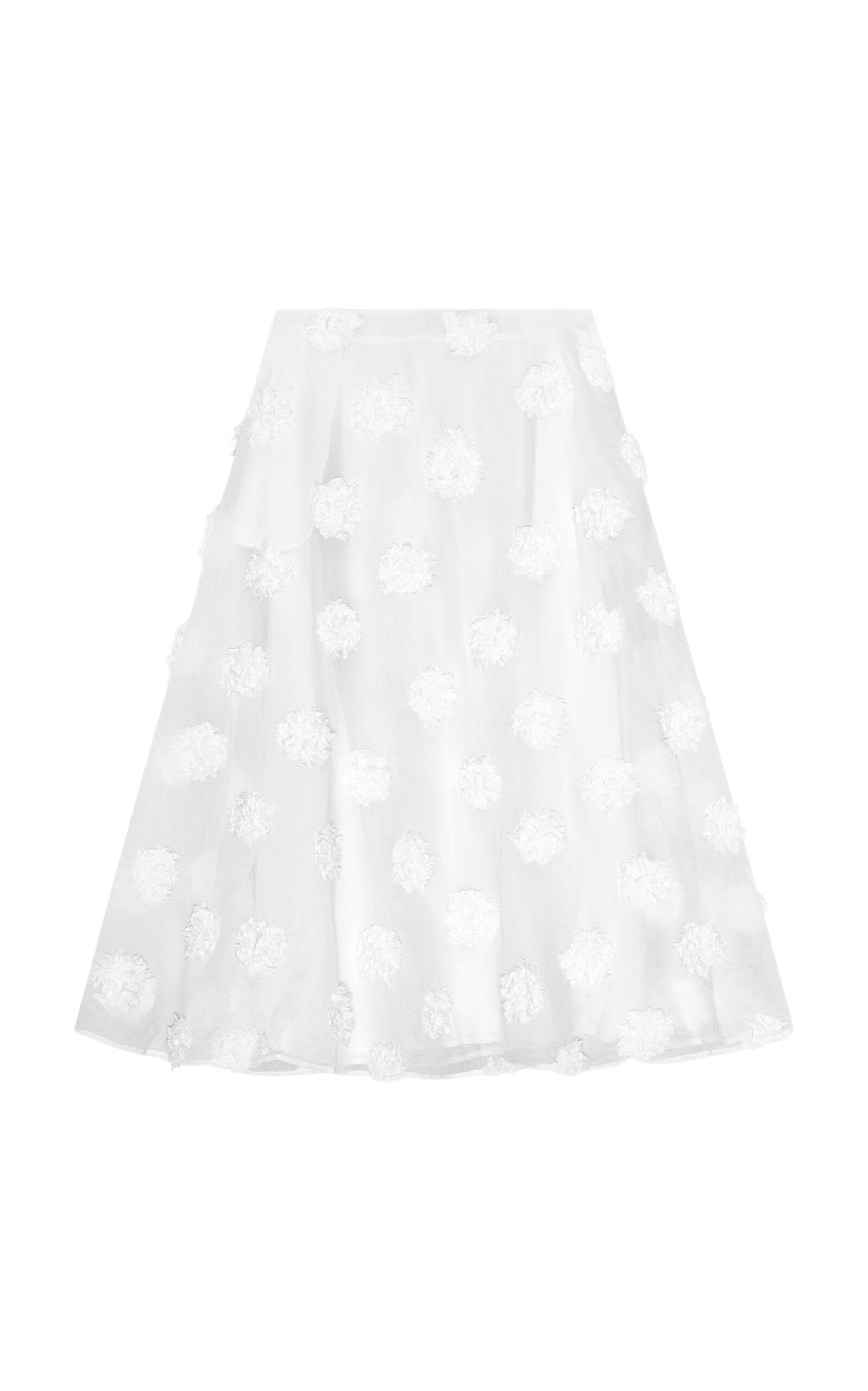 Herskind William Polka-Dot Maxi Skirt - White
