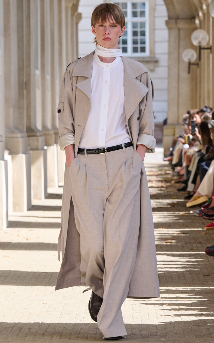 THE GARMENT Pisano Belted Trench Coat - Tan