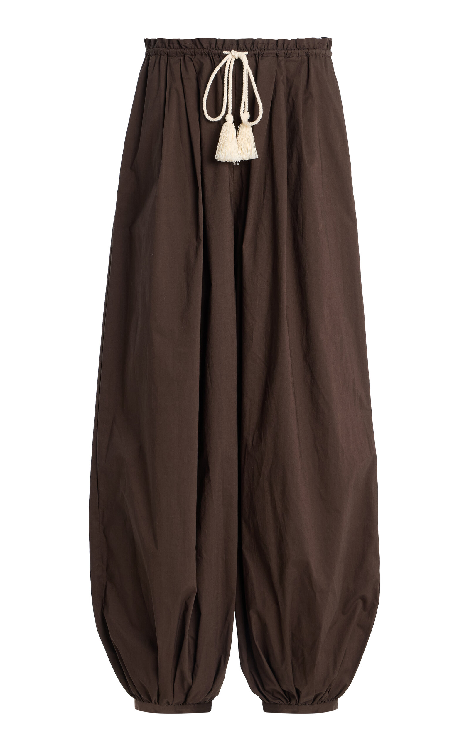 THE GARMENT Bazaar Wide-Leg Cotton Pants