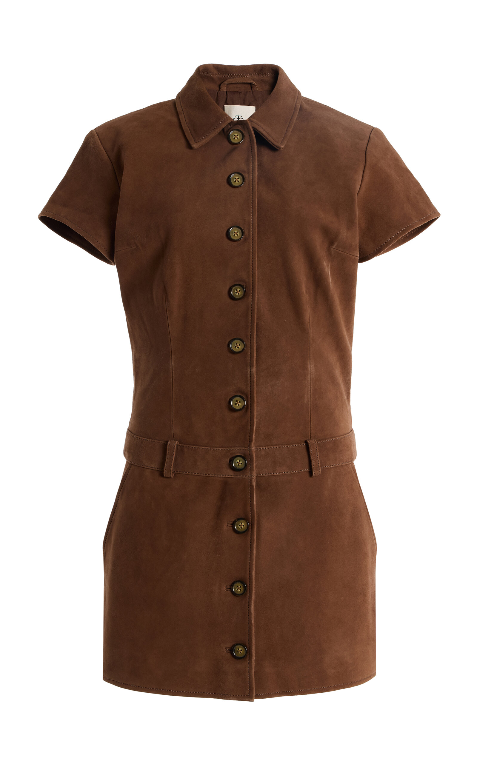 THE GARMENT Suede Mini Shirt Dress - Men's Clothing
