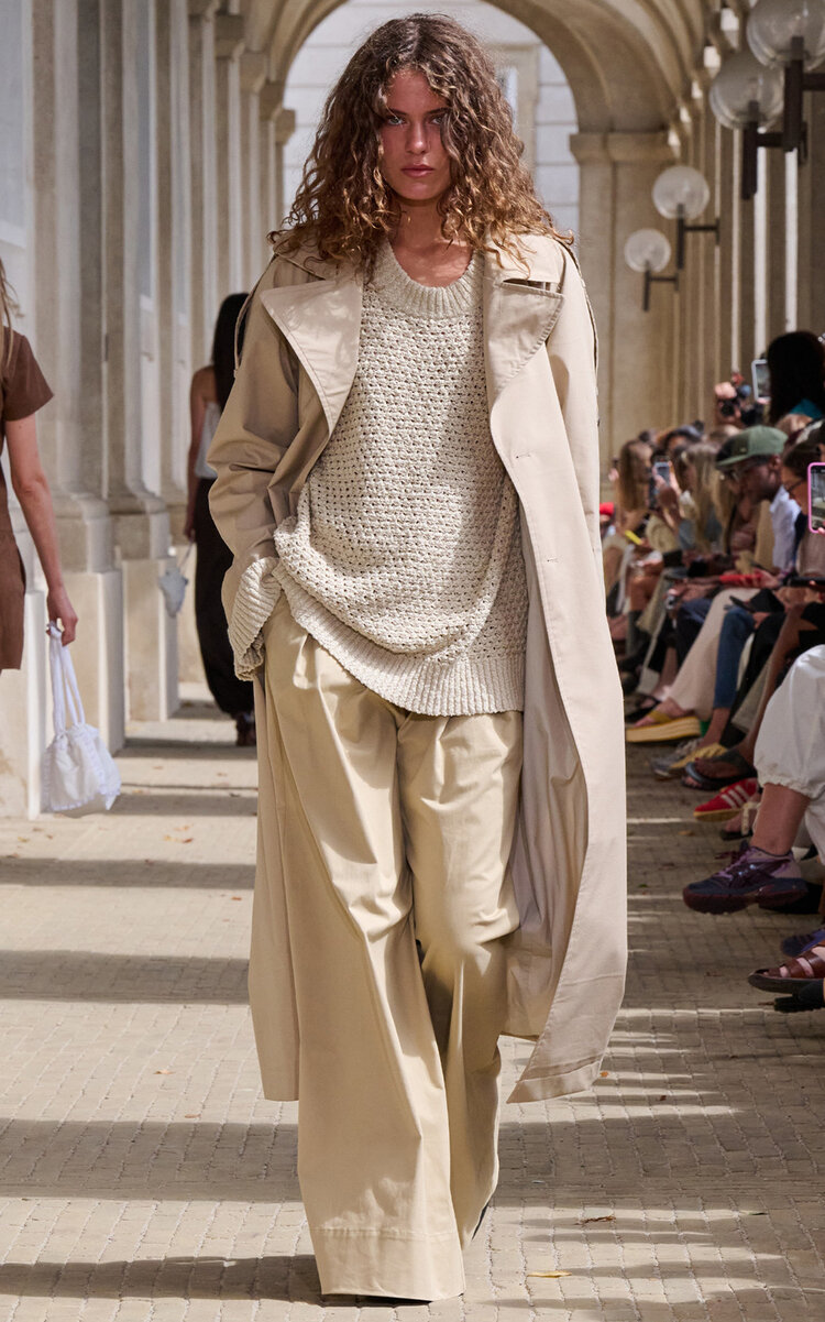 THE GARMENT Romano Cotton-Blend Belted Trench Coat - Tan