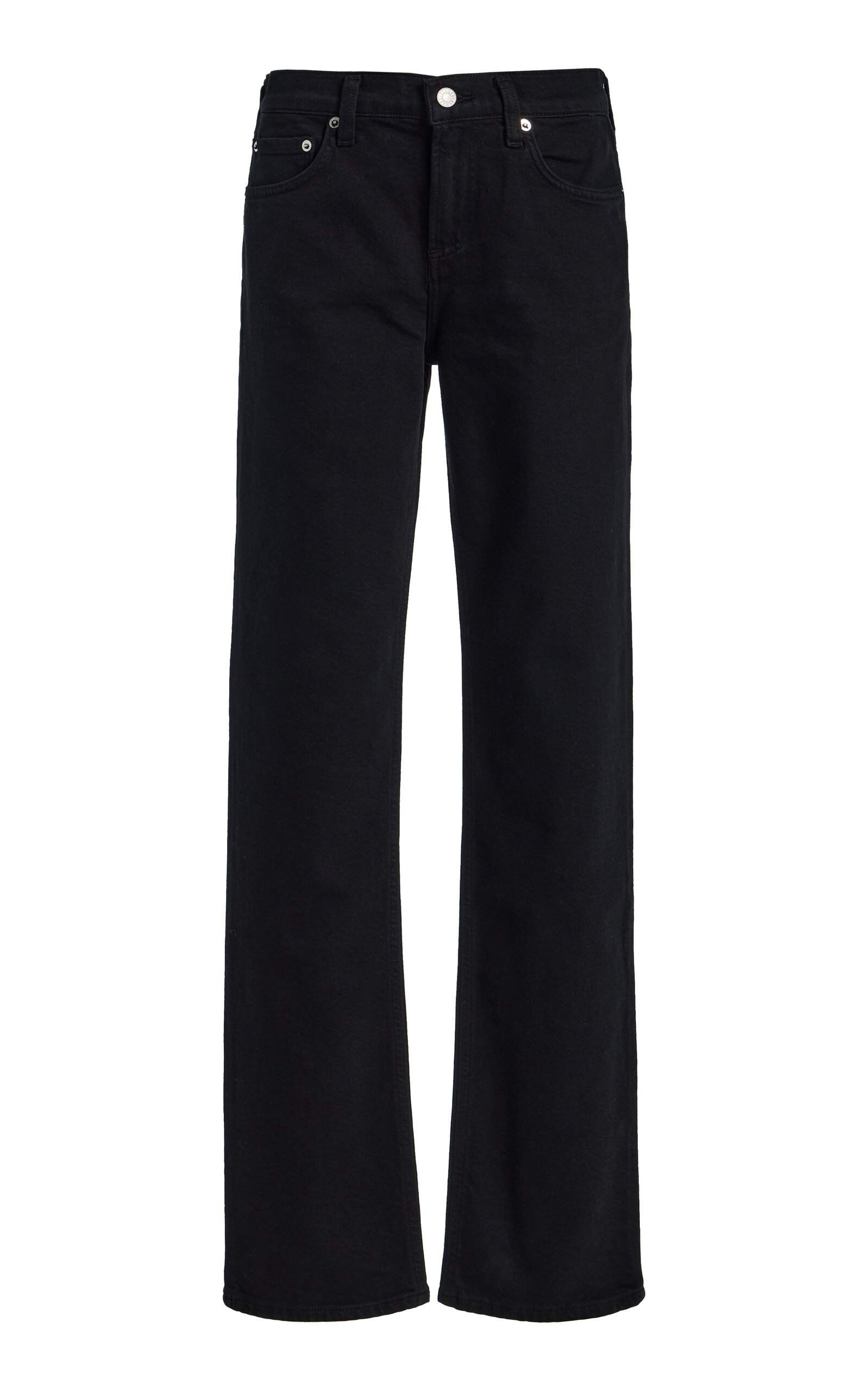 Agolde Stretch Low-Rise Slim Jeans