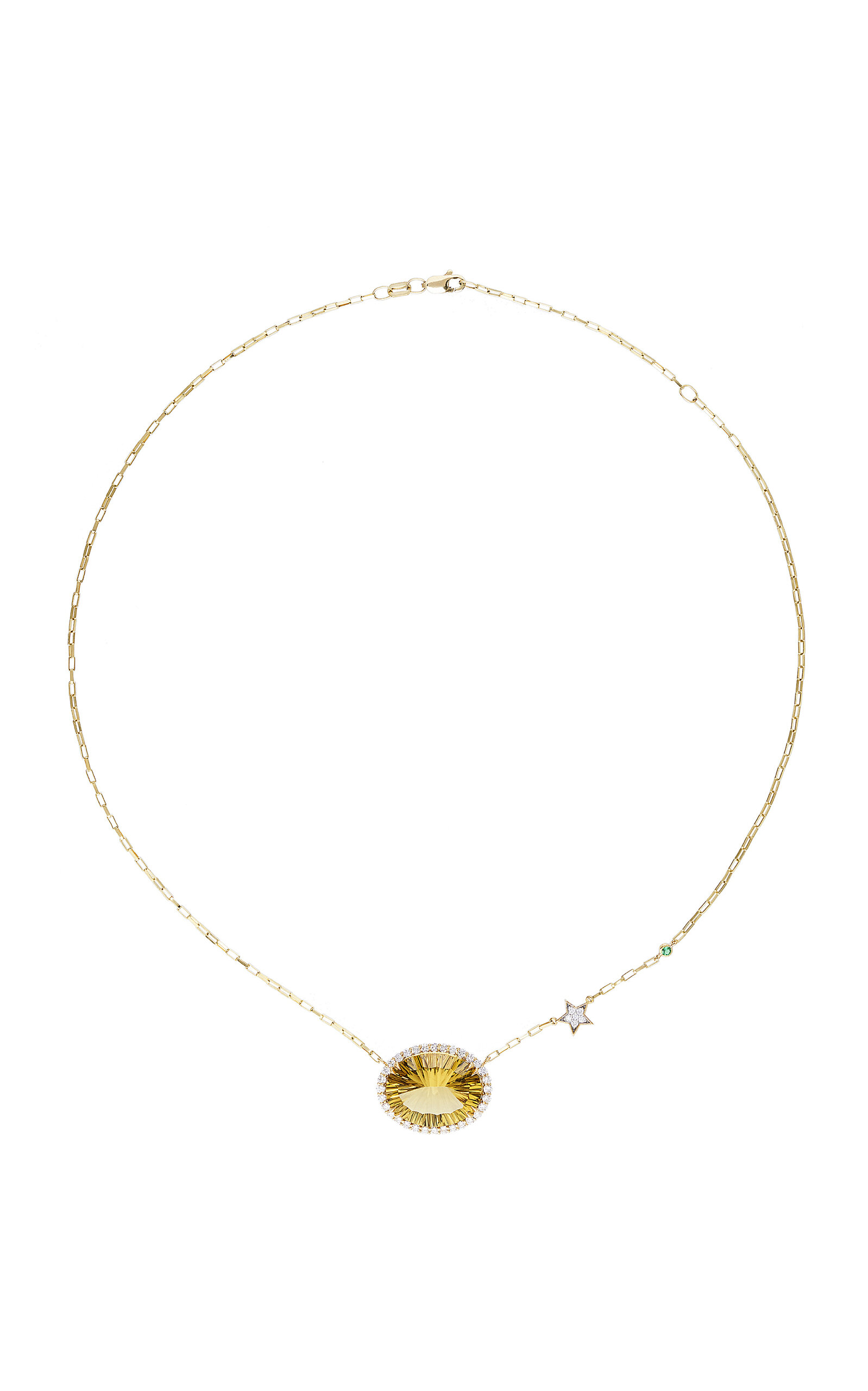 Nelly Rojas 18K Yellow gold Capella Necklace - Gold - OS - Only At Moda Operandi