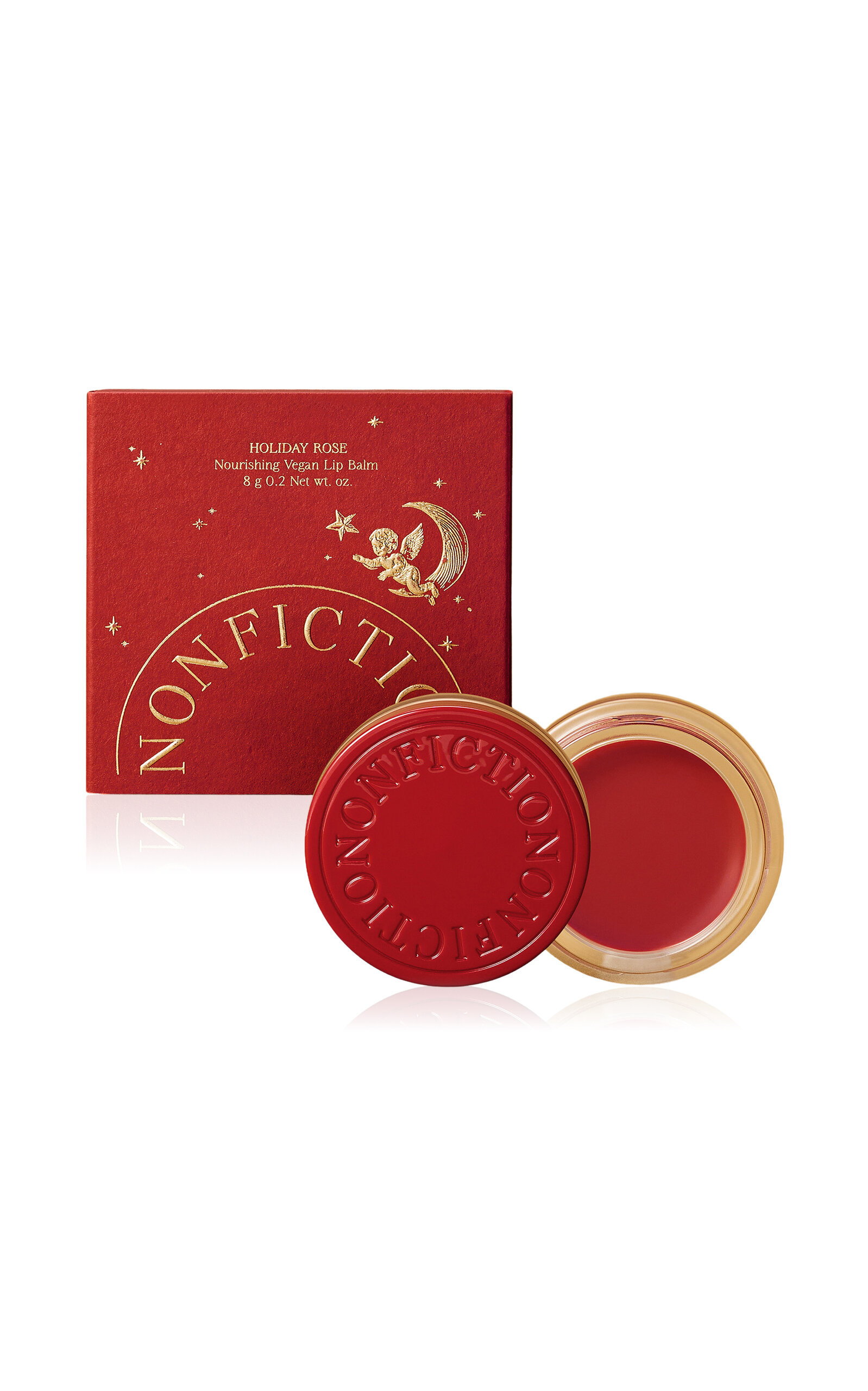 NONFICTION Holiday Rose Nourishing Vegan Lip Balm