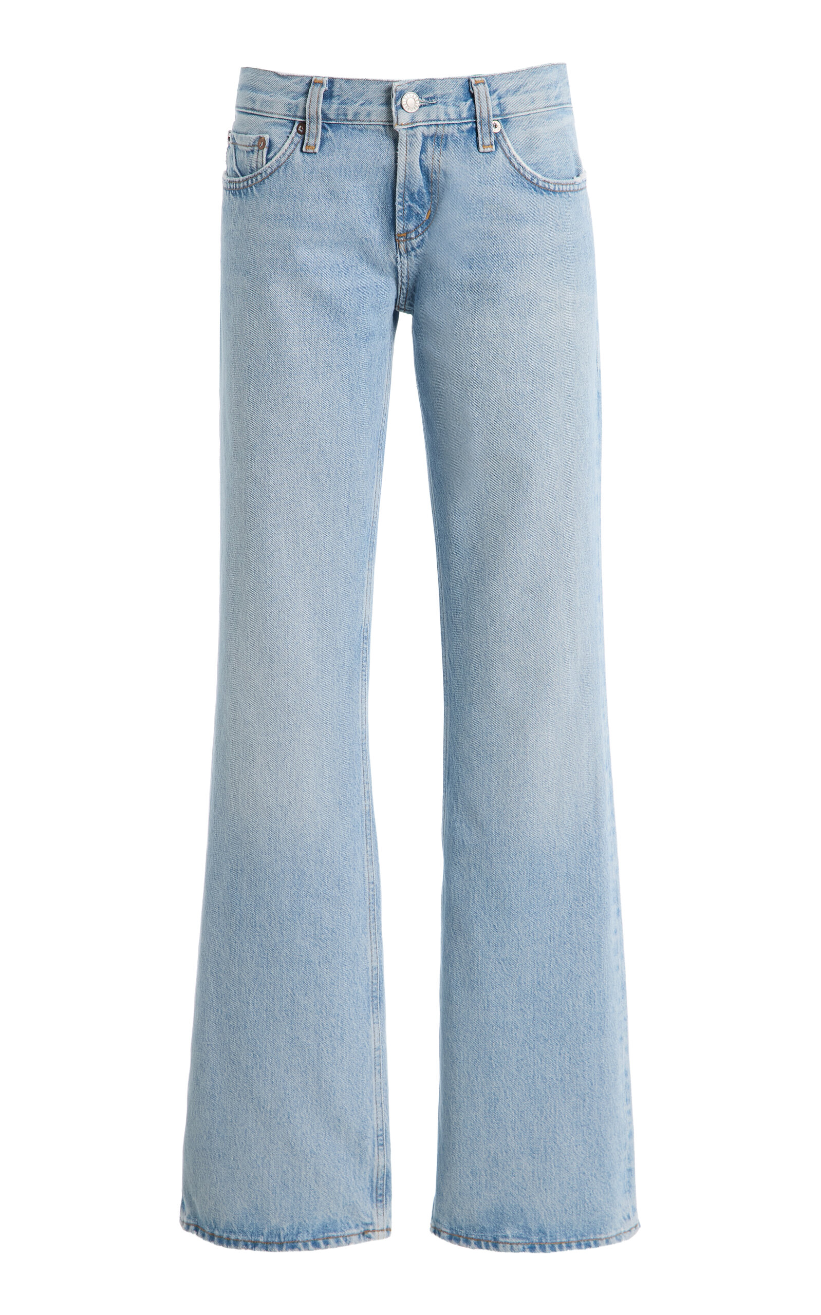Agolde Low-Rise Bootcut Jeans - Women's Clothing
