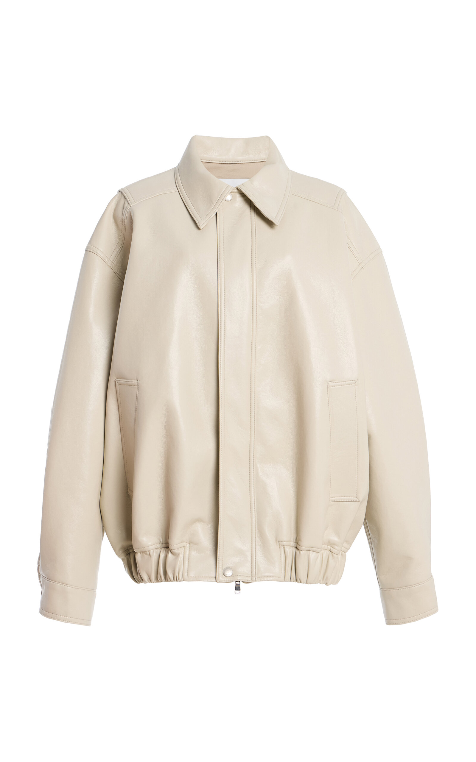 Agolde Aston Leather Bomber Jacket - Women's Clothing